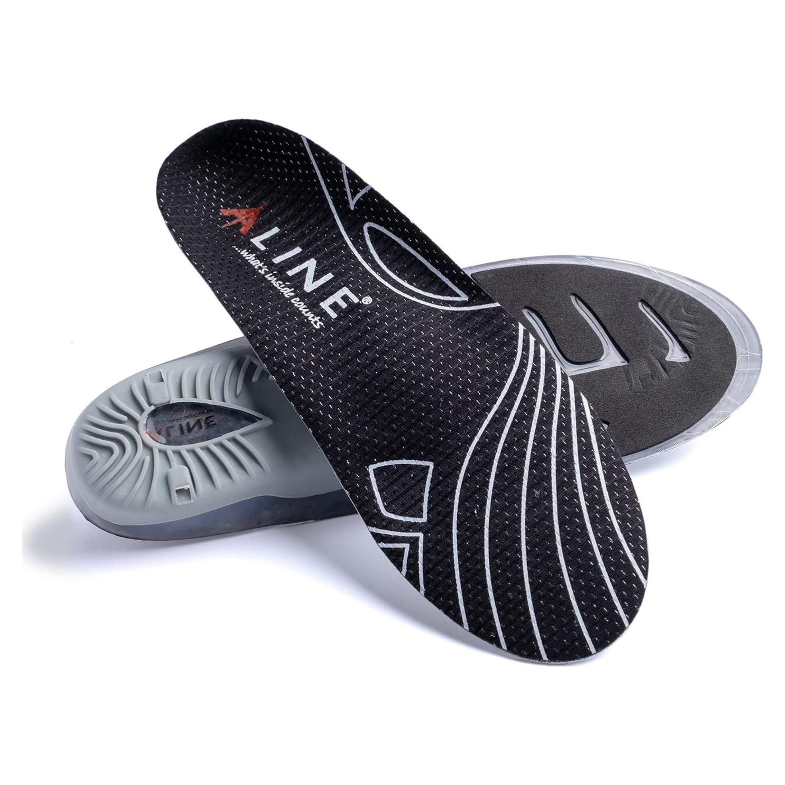 Plantillas ALINE Climate - Absorbente de Impactos, Negro, T. H 5-6 / M 6-7