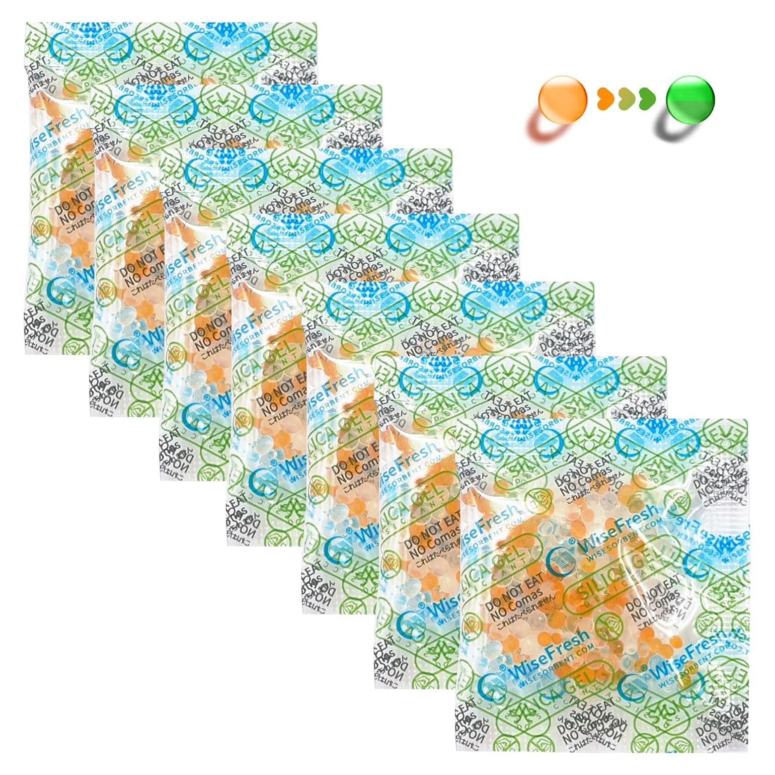 100 Paquetes de Gel de Sílice Deshidratante 2g - Wisesorbent