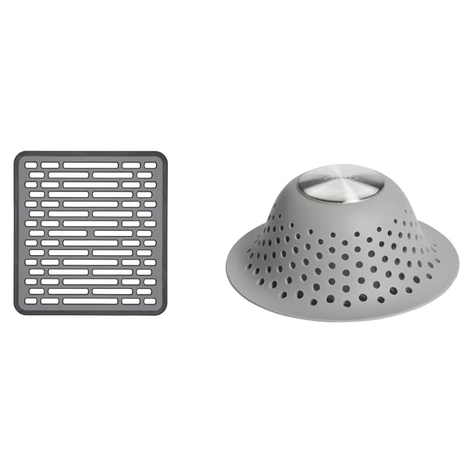 Alfombrilla de Fregadero OXO Good Grips + Protector de Drenaje