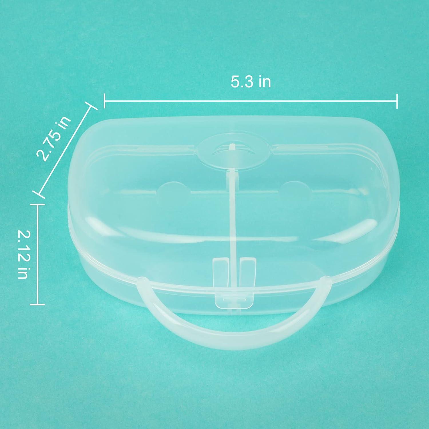 Estuche para Chupetes Accmor Transparente Libre de BPA