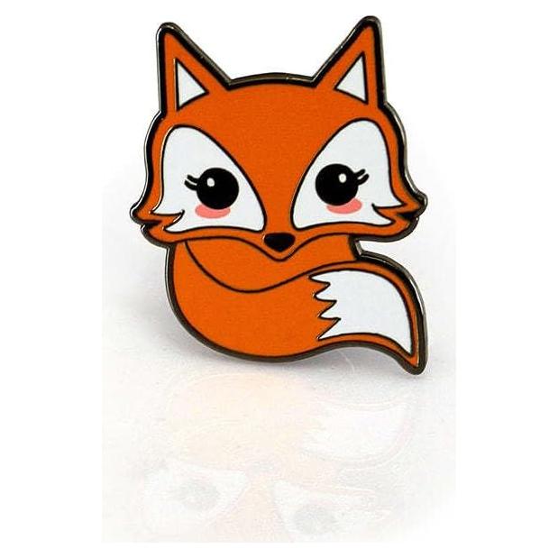 Pin de esmalte de zorro LifeBeats - Accesorio divertido y moderno