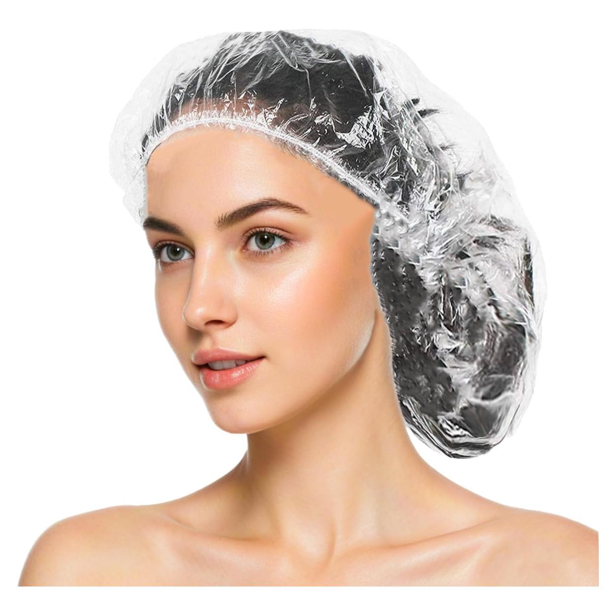 100 Gorras de Ducha Desechables Extra Grandes AYWVRBST