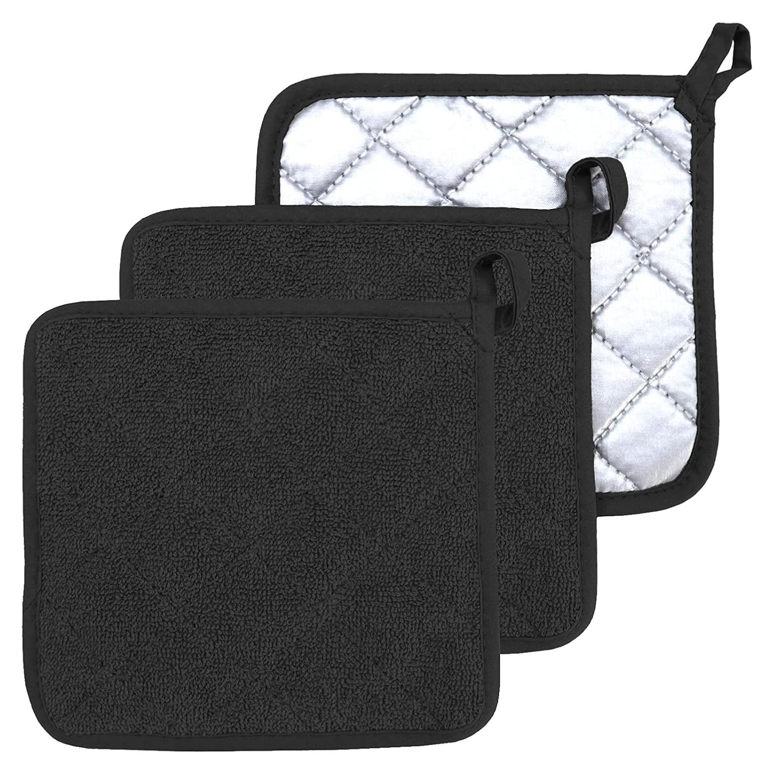 Soporte para Ollas de Horno VEIKERY 3 Piezas 17.78 cm Negro