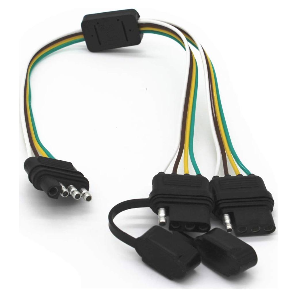 Conector Y 4 Pines Tata.Meila para Luz de Remolque 44.5 cm