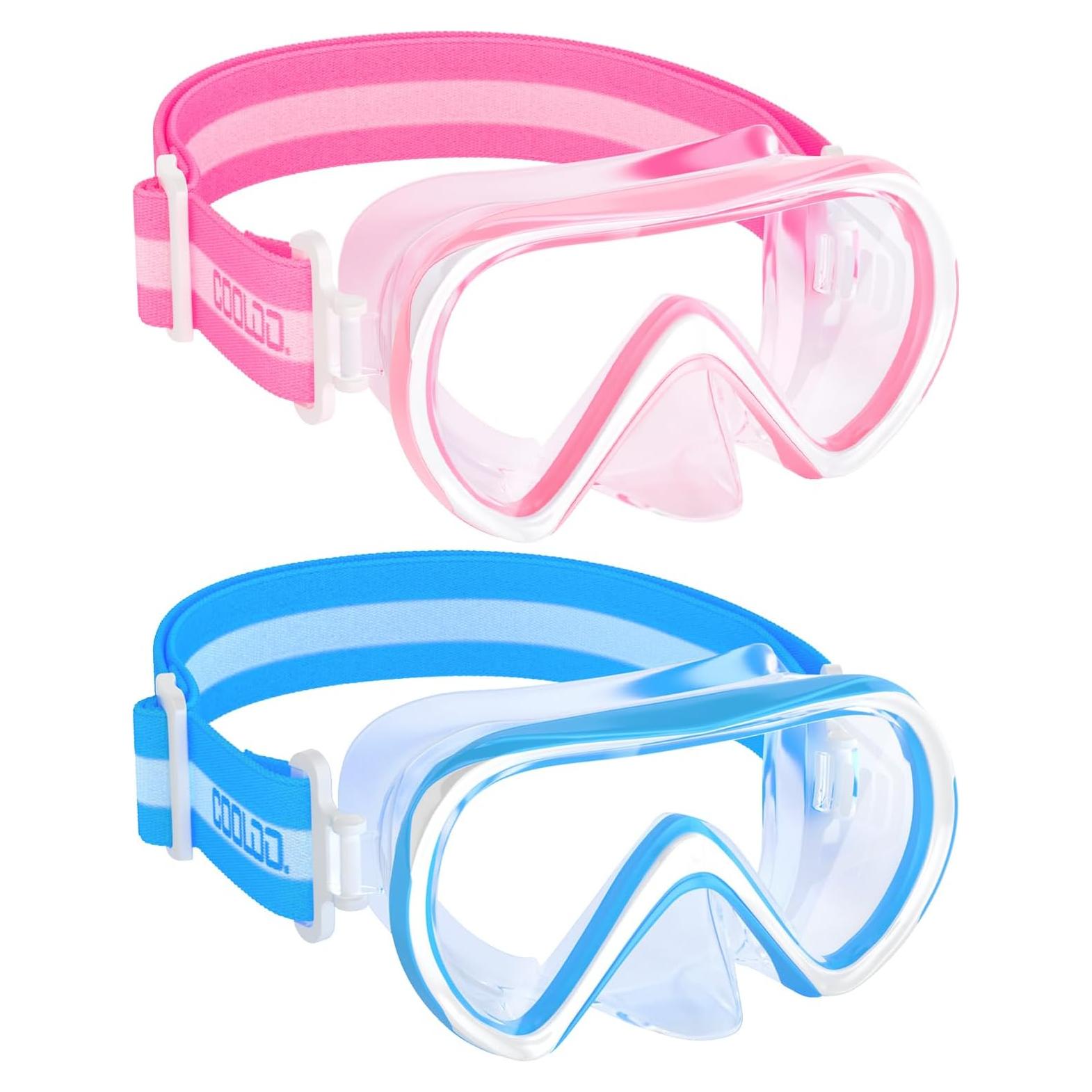 Gafas de Natación para Niños COOLOO con Cristal Antivaho