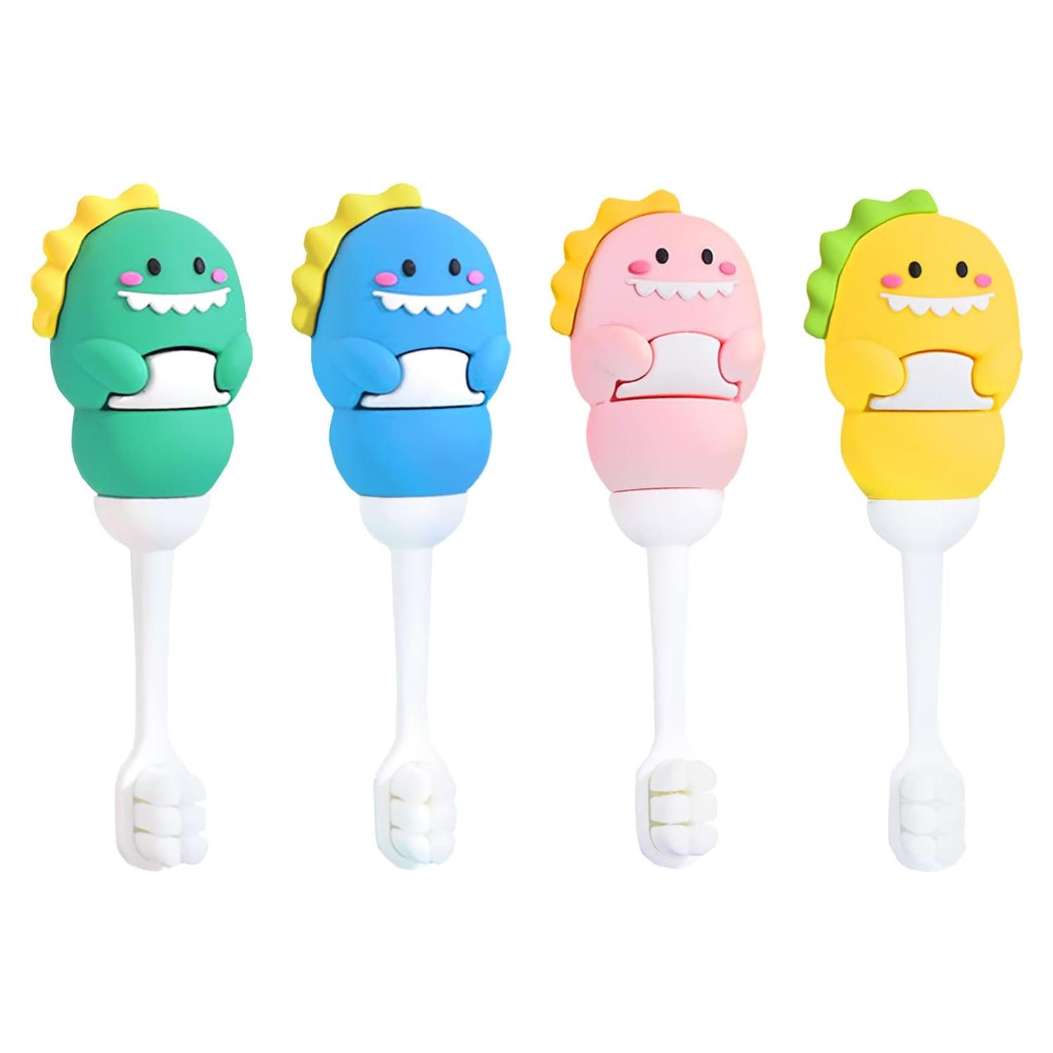 Cepillo de dientes para niños ZMRZ 4 colores cerdas suaves