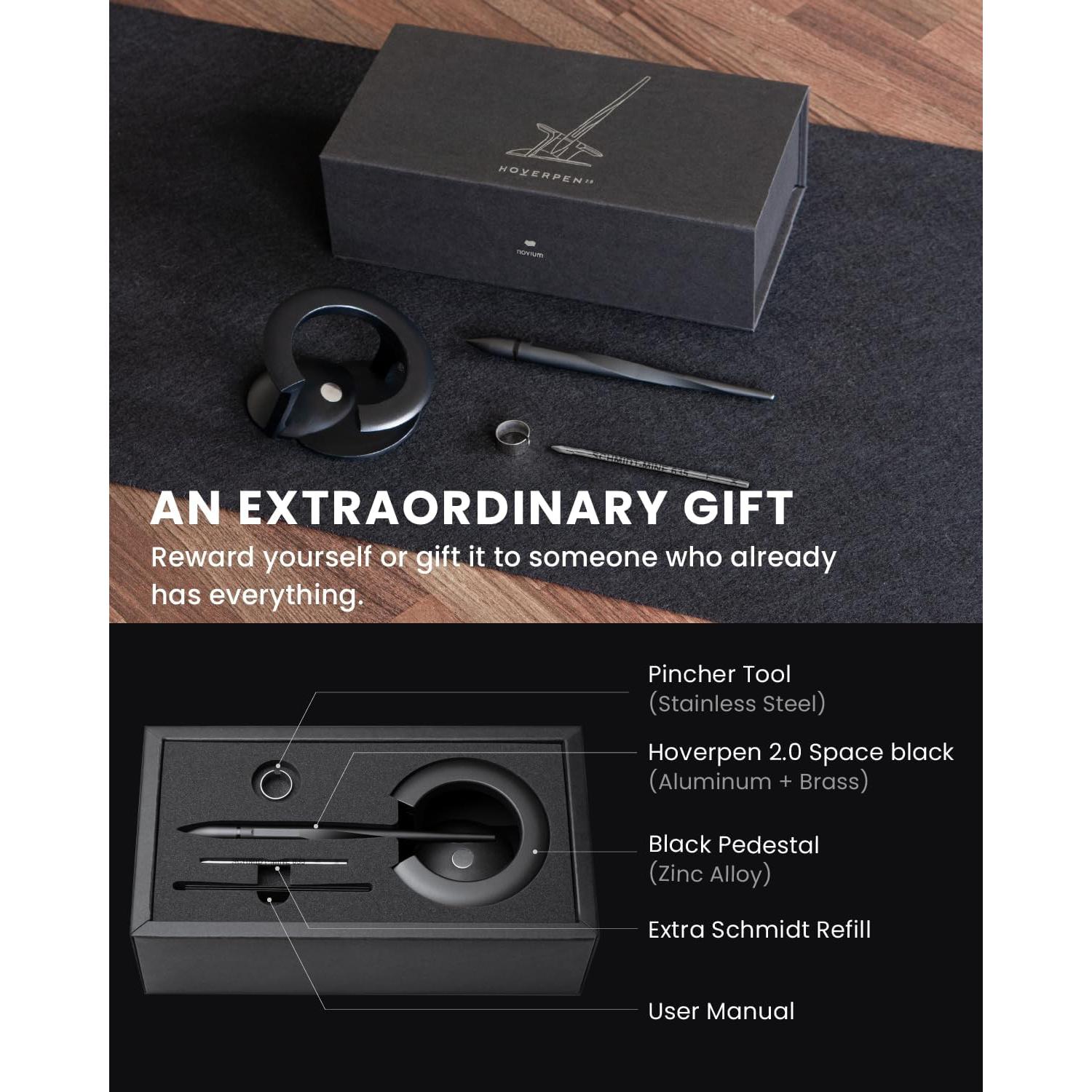 Bolígrafo Novium Hoverpen 2.0 Interstellar - Negro Espacial