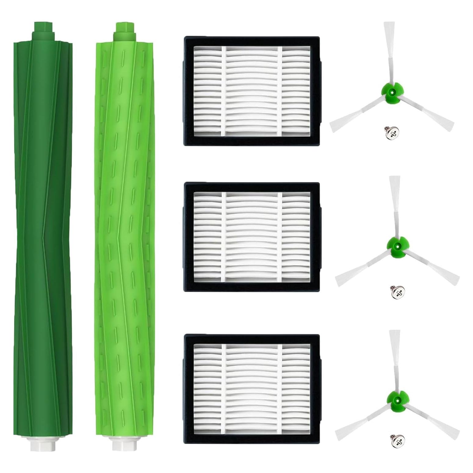 Kit de Reemplazo iRobot Roomba HyacGoaw - 2 Cepillos + 3 Filtros HEPA