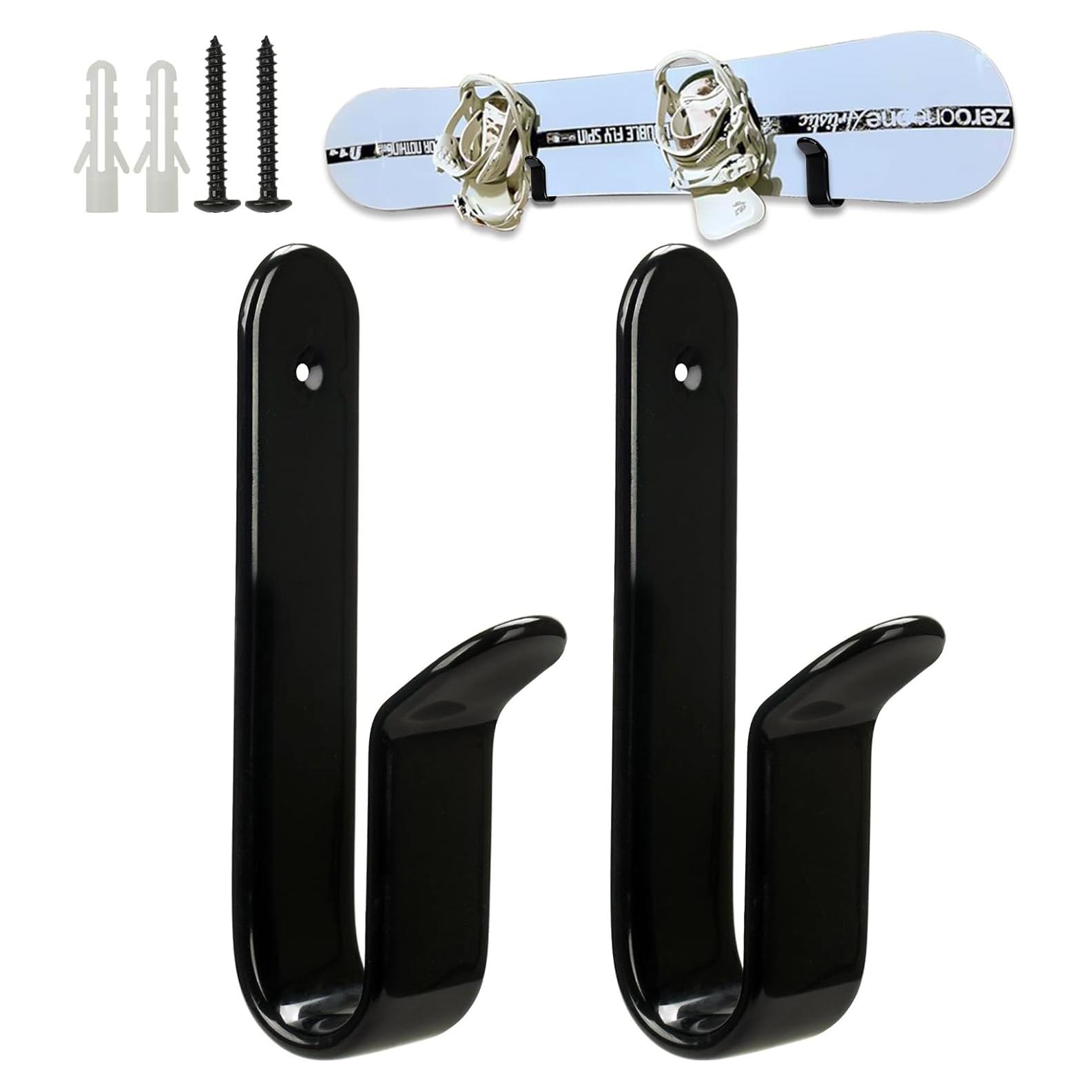 Soportes de Pared para Snowboard Rolitwils - 2 Pcs Duraderos