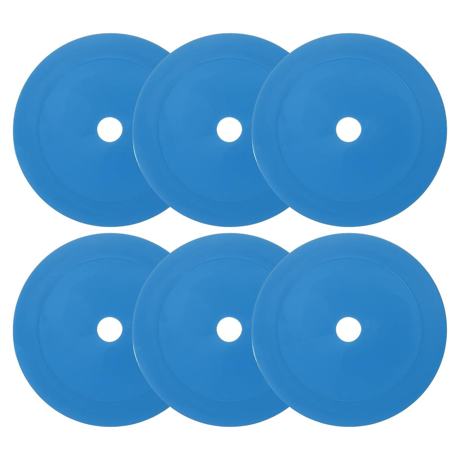 Conos Planos PATIKIL 6 Pcs 15.5 cm para Entrenamiento Deportivo