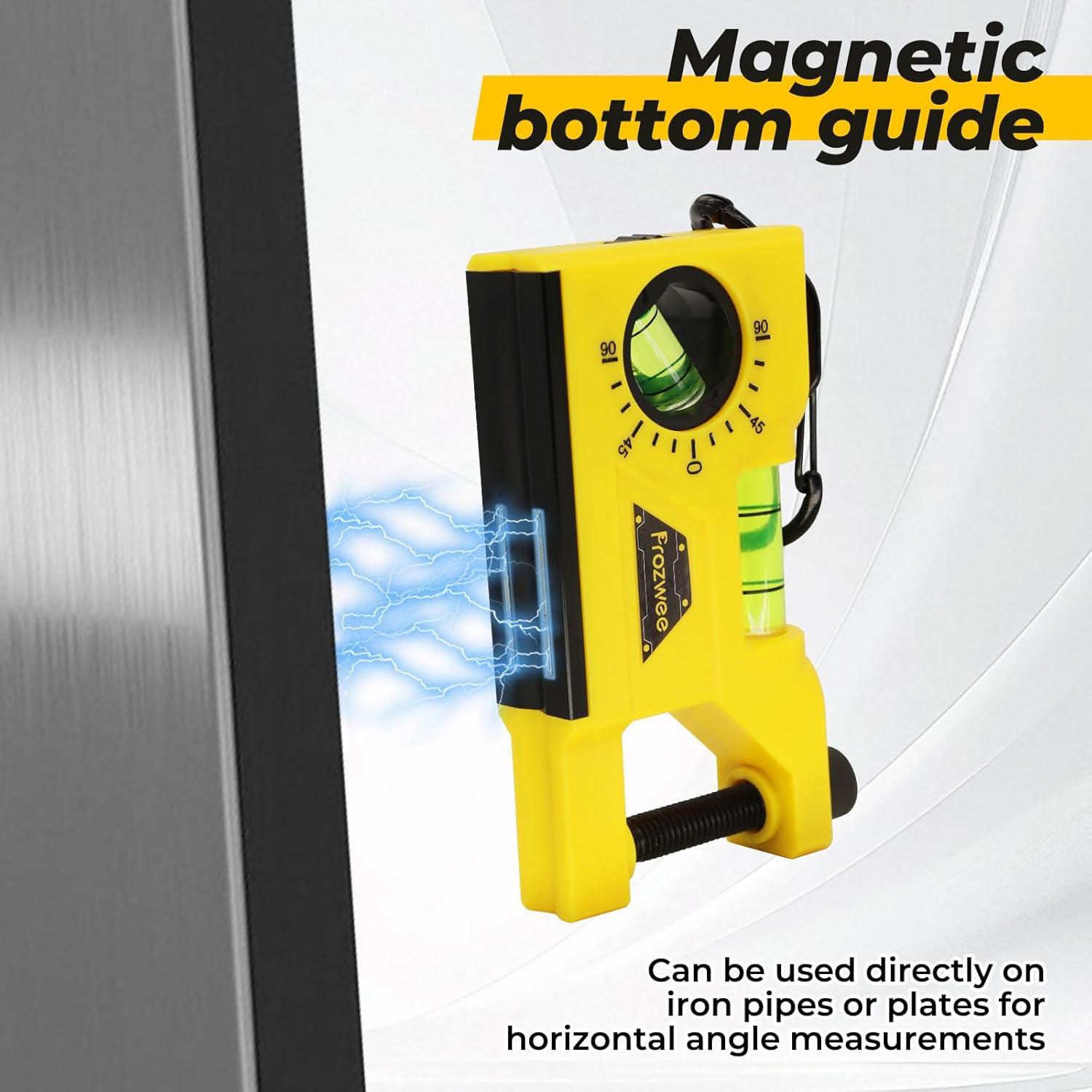 Nivel de Doblado de Conductos Magnético Prozwee 10.5x5.5cm