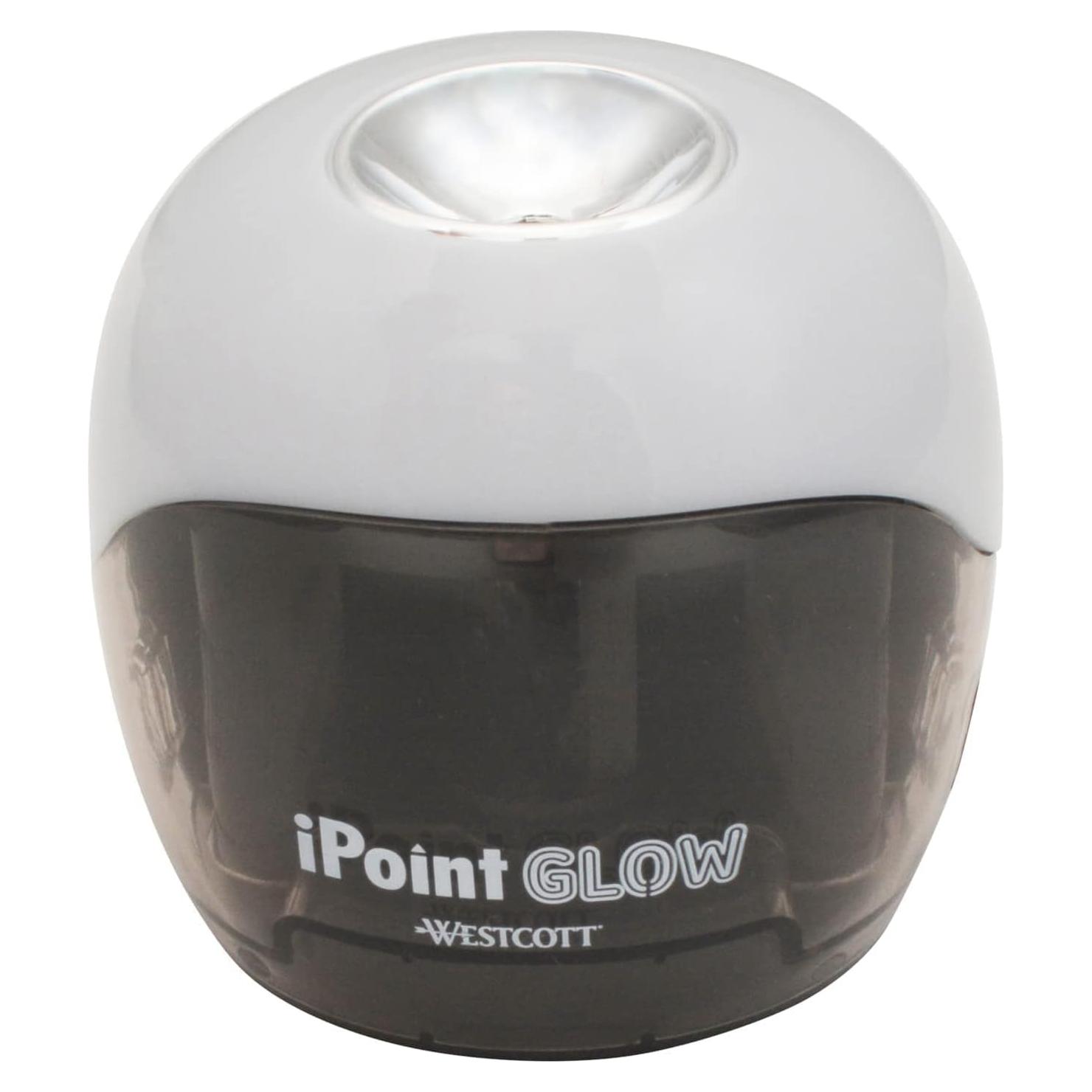 Sacapuntas eléctrico Westcott iPoint Glow a pilas con luces LED