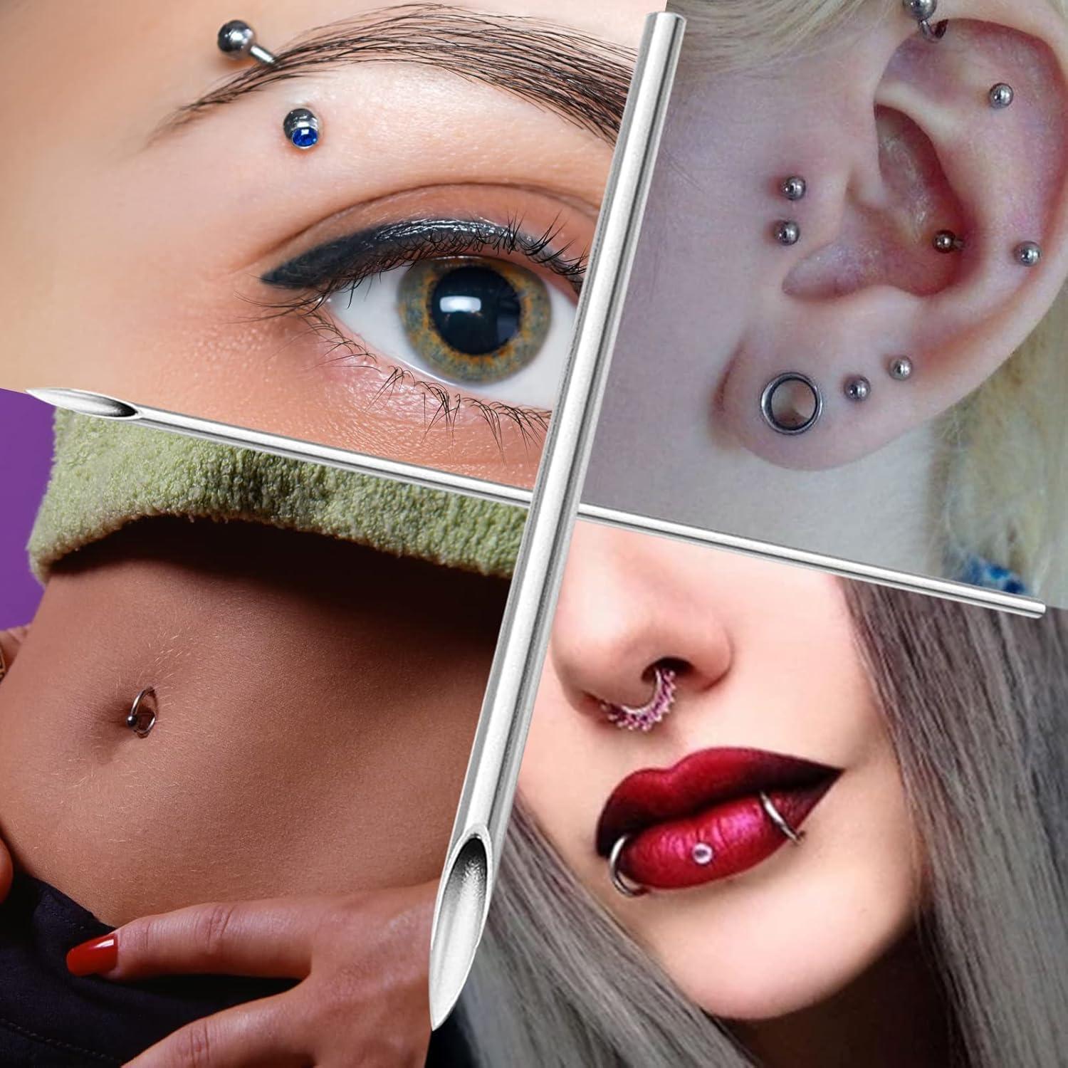 50 Agujas de Perforación Estériles Anghie 12G 14G 16G 18G 20G