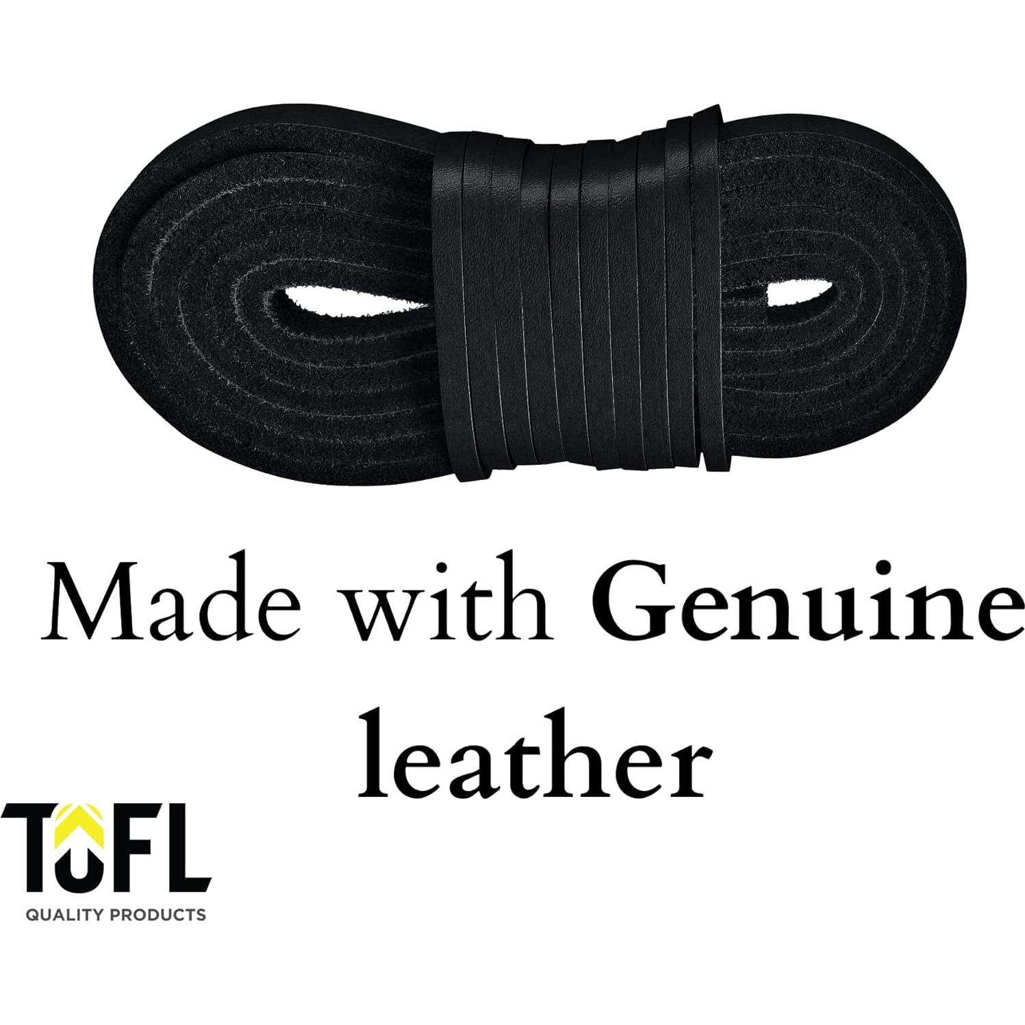 Cuerdas de Botas de Cuero TOFL 182.88 cm Alta Resistencia