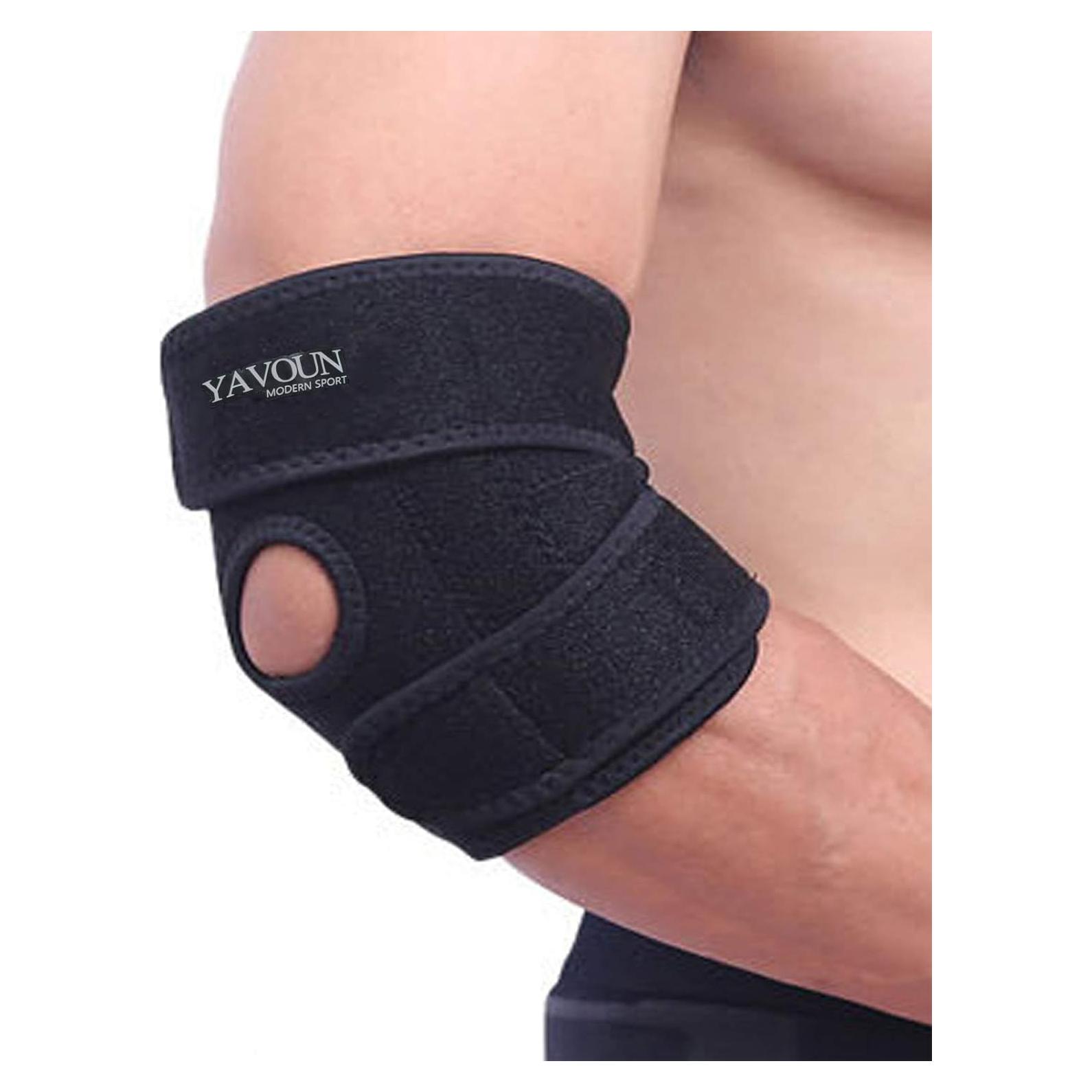 Soporte para Codo Ajustable YAVOUN - Alivio Tendinitis y Artritis