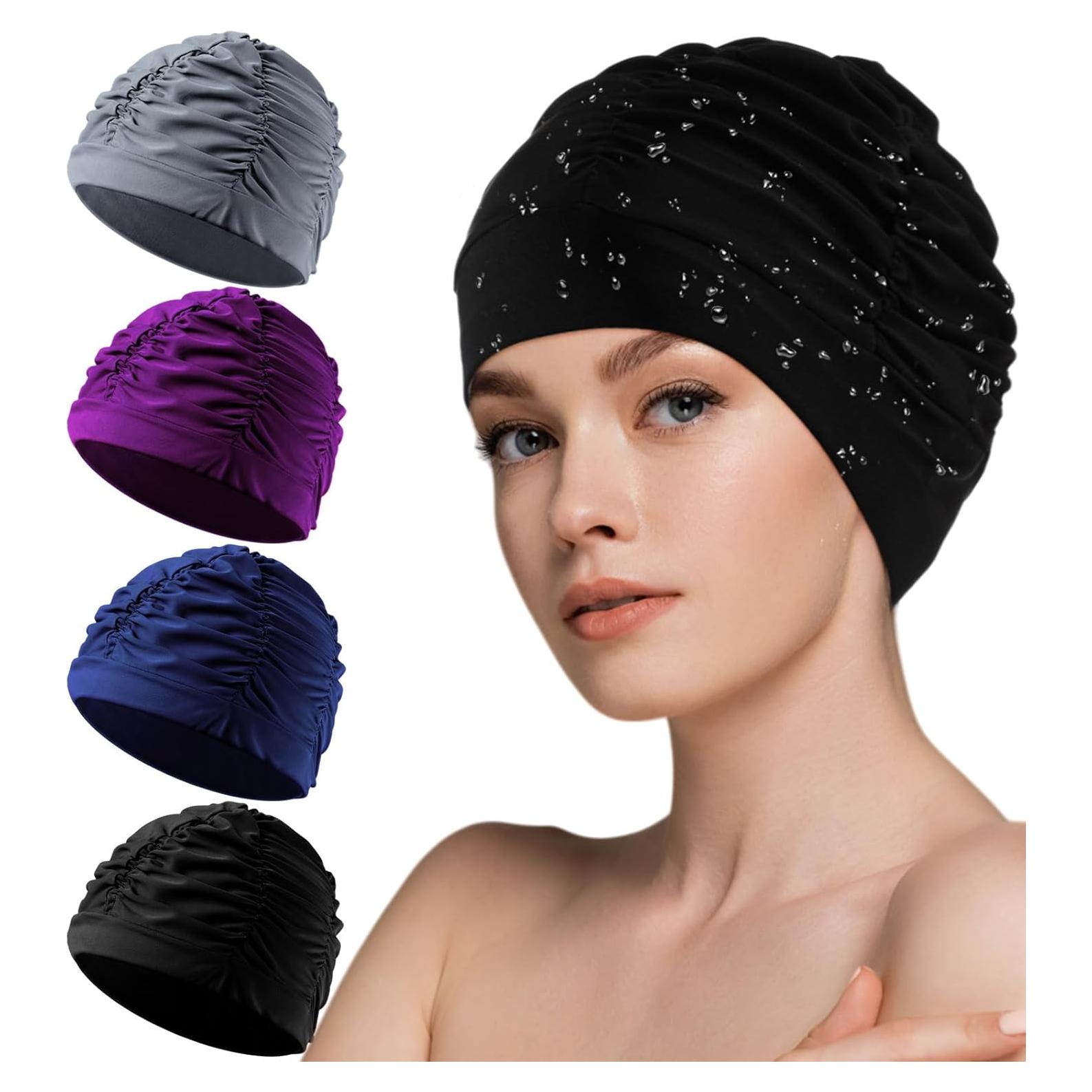 Gorros de Natación Soulchen para Mujeres - 4 Colores, Poliester