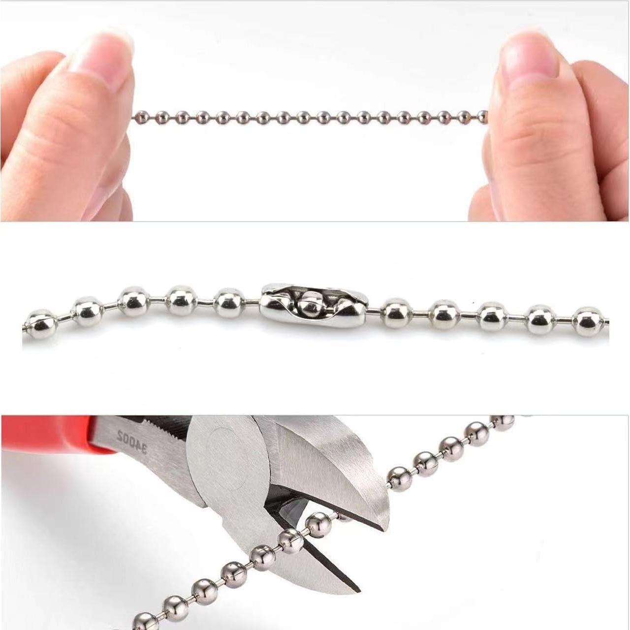 Paquete de 2 Extensiones de Cadena de Tirar SUNIYUILD 1m