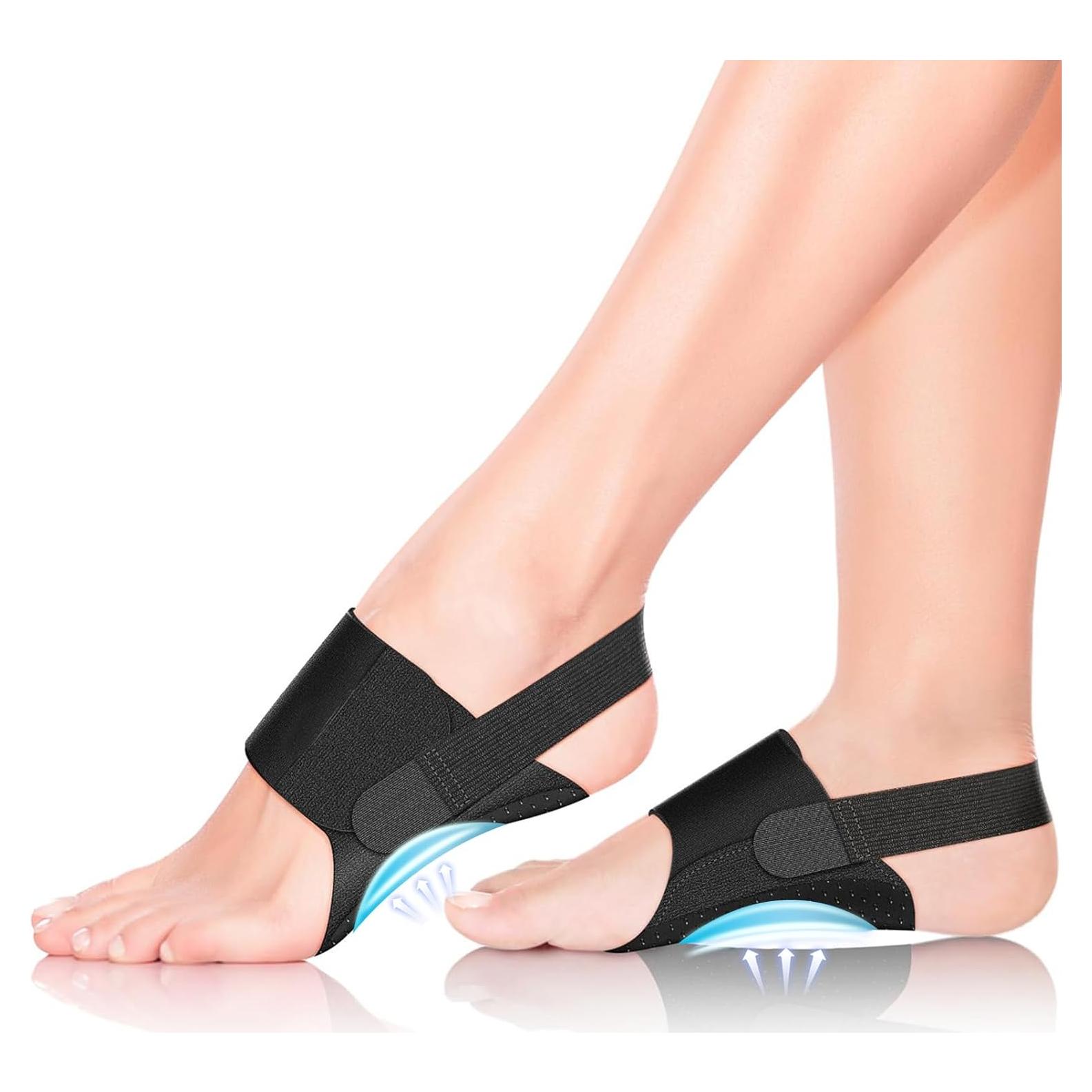 Soporte Arco Fasciitis Plantar DERJLY Ajustable con Gel