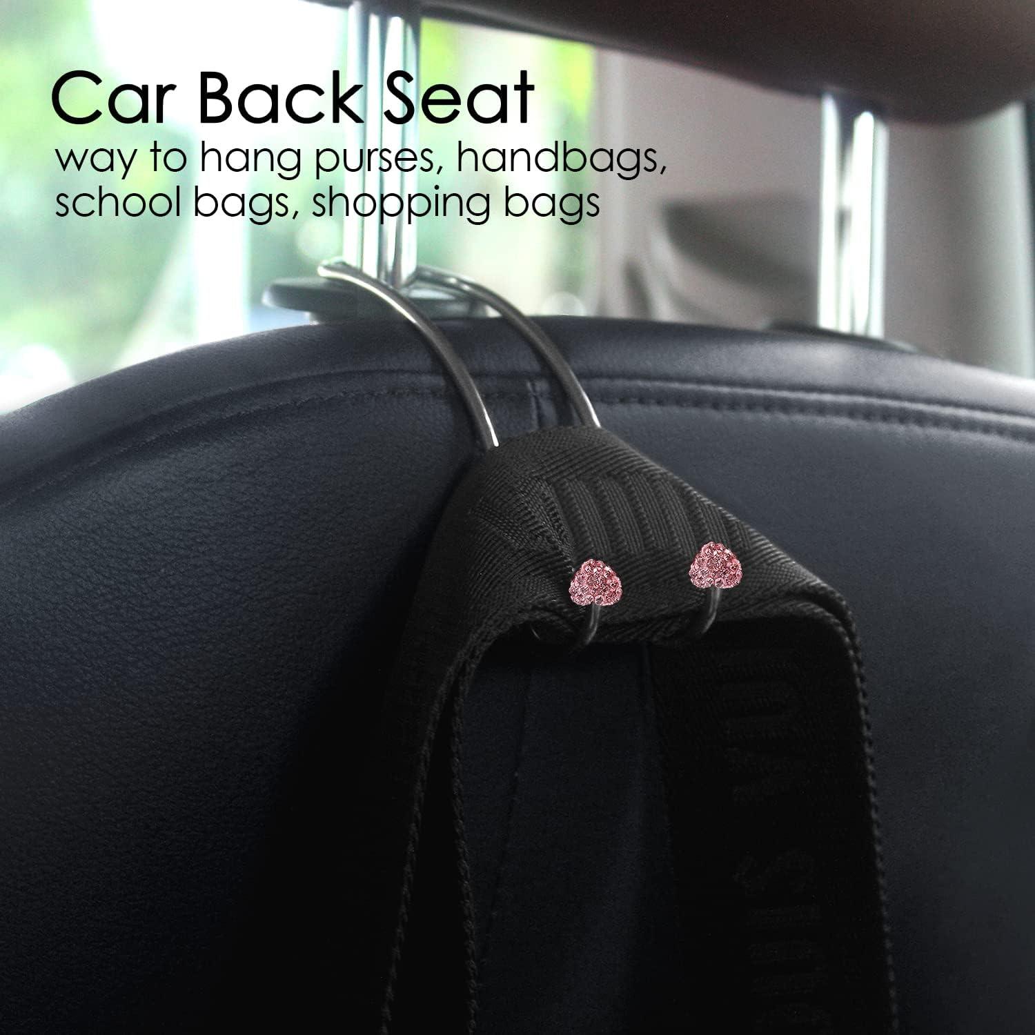 Ganchos de Reposacabezas para Coche Guoord Rosa - 2 Pcs