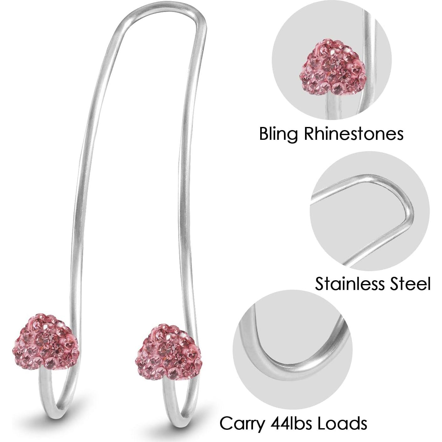 Ganchos de Reposacabezas para Coche Guoord Rosa - 2 Pcs