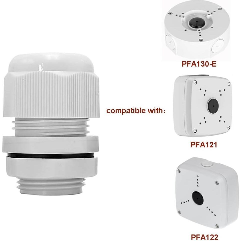 Conectores de Cable Impermeables Saindo CG-W-4 (4 Piezas)