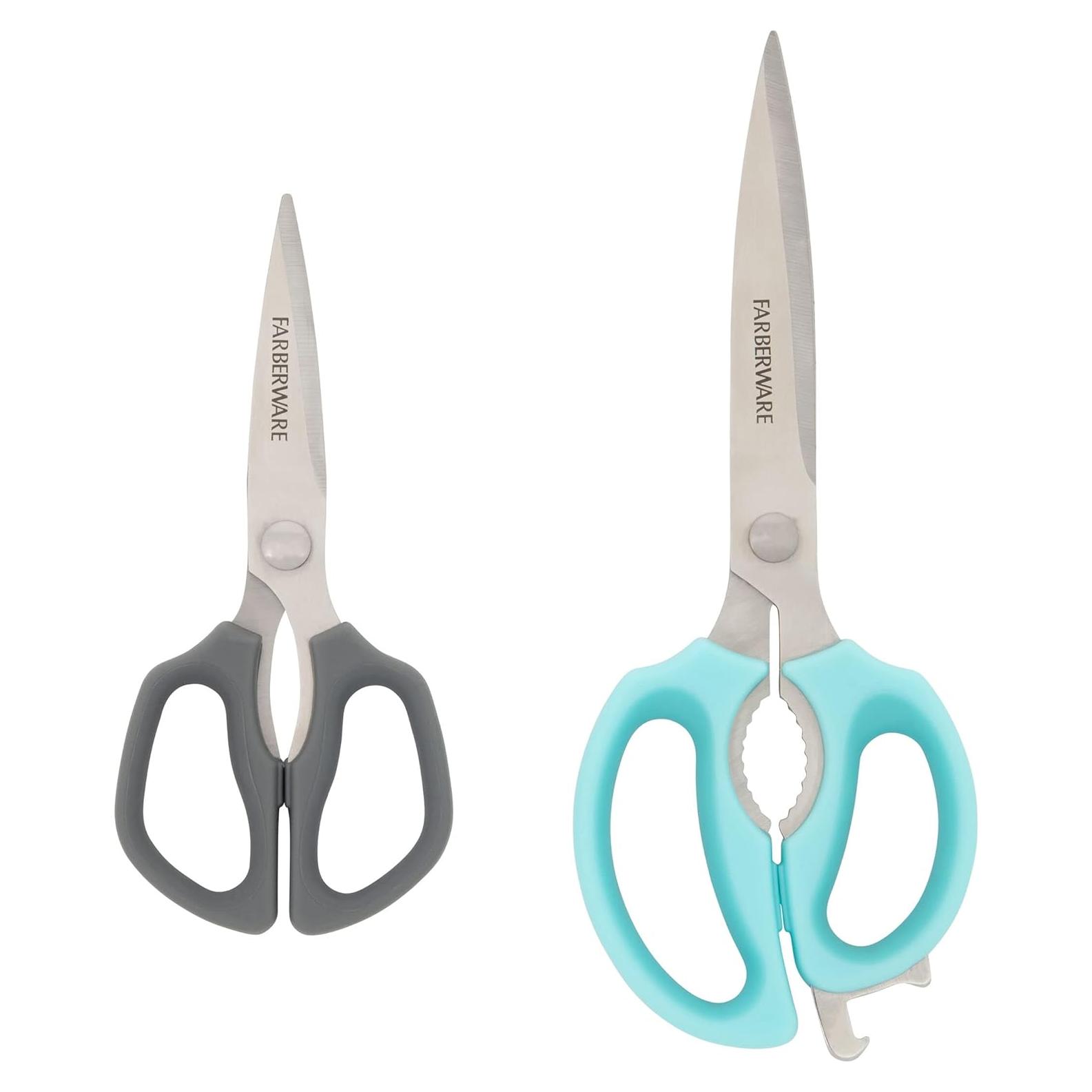 Tijeras de Cocina Farberware Comfort Grip 2 Piezas Acero Inoxidable