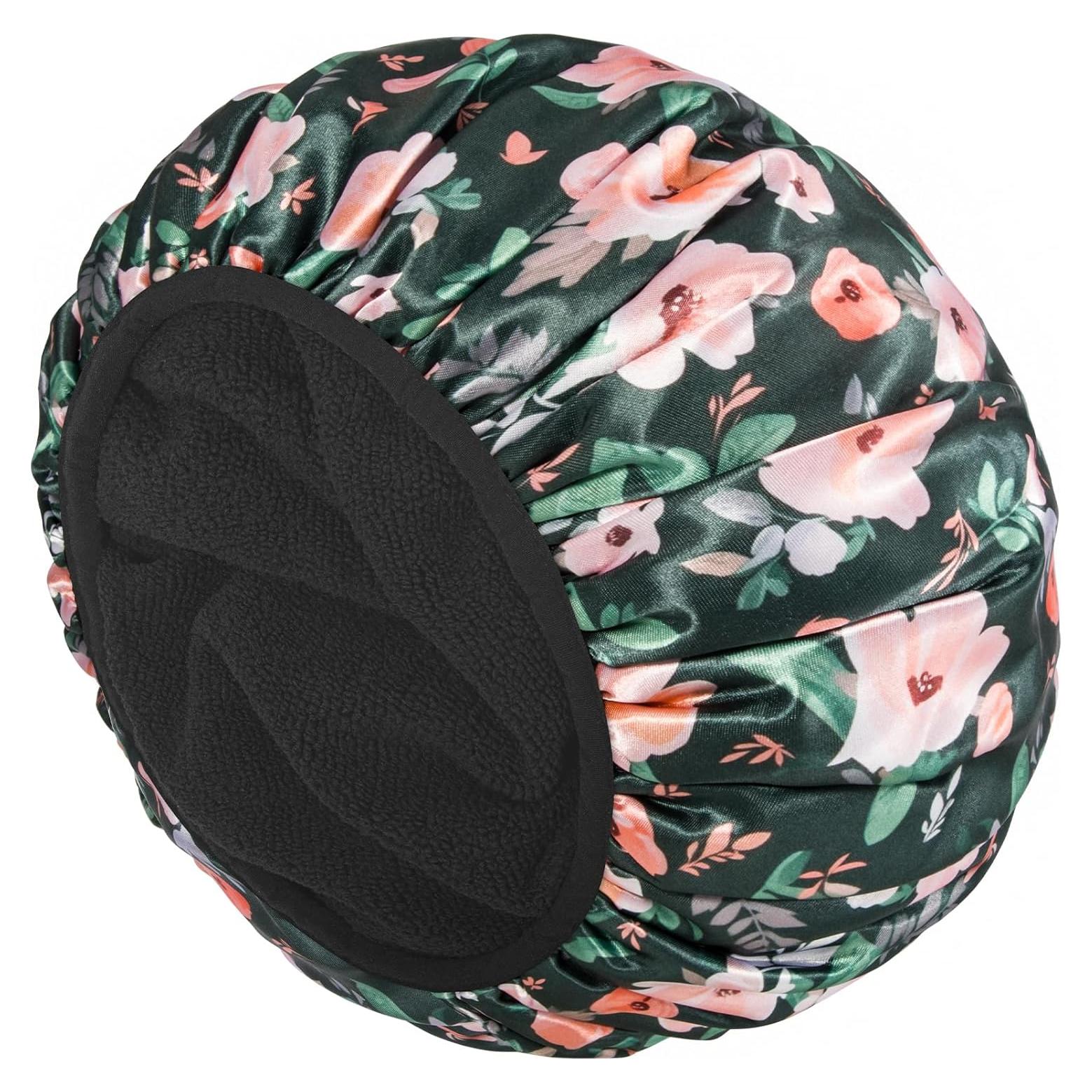 Gorro de Ducha Grande Auban Forrado de Terry Impermeable