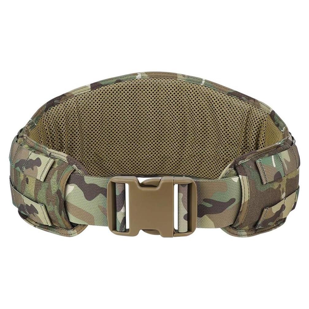 Cinturón Táctico Krydex Molle Acolchado Ajustable 93-144 cm