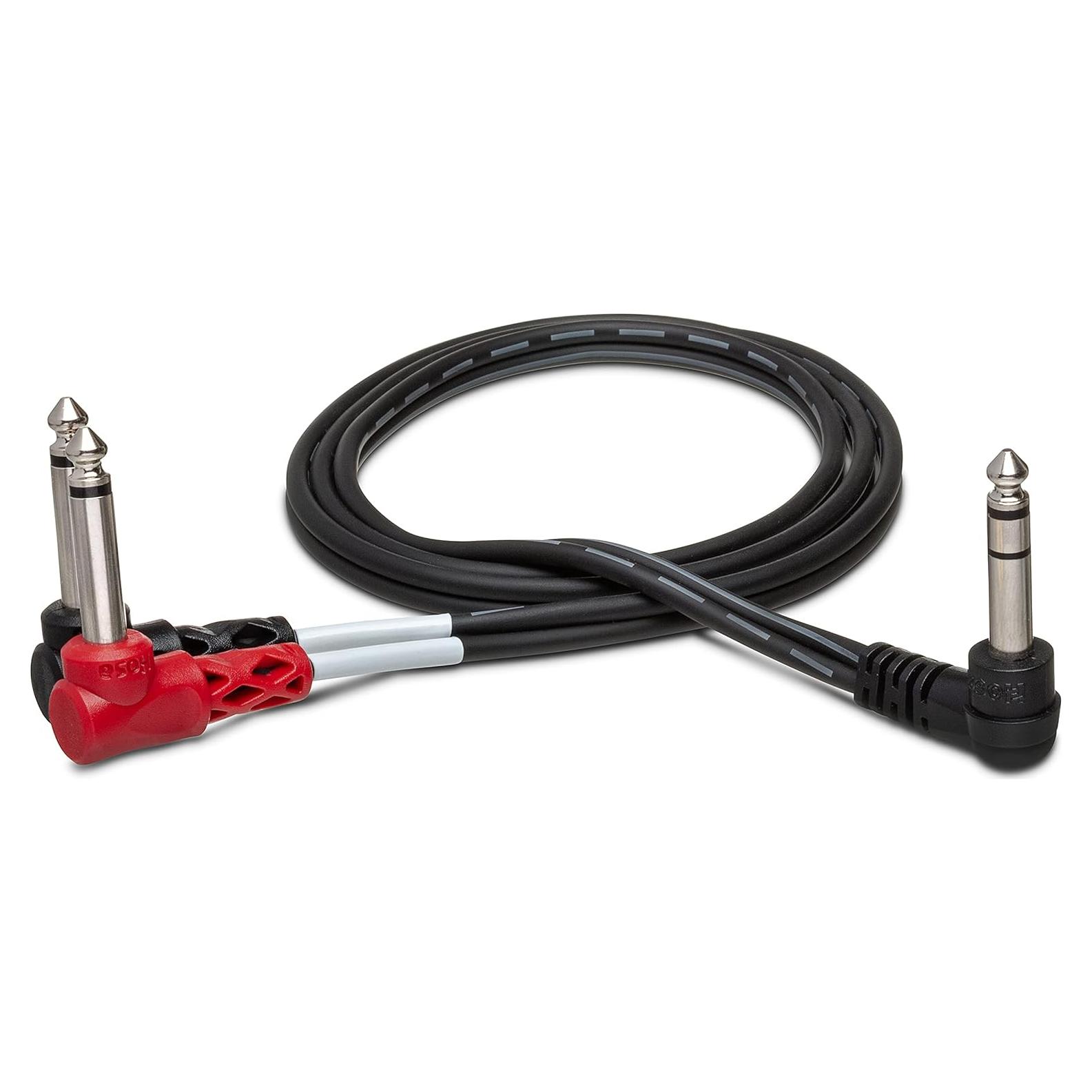 Cable de Inserción Hosa STP-201RR 1 Metro Ángulo Recto TRS/TS