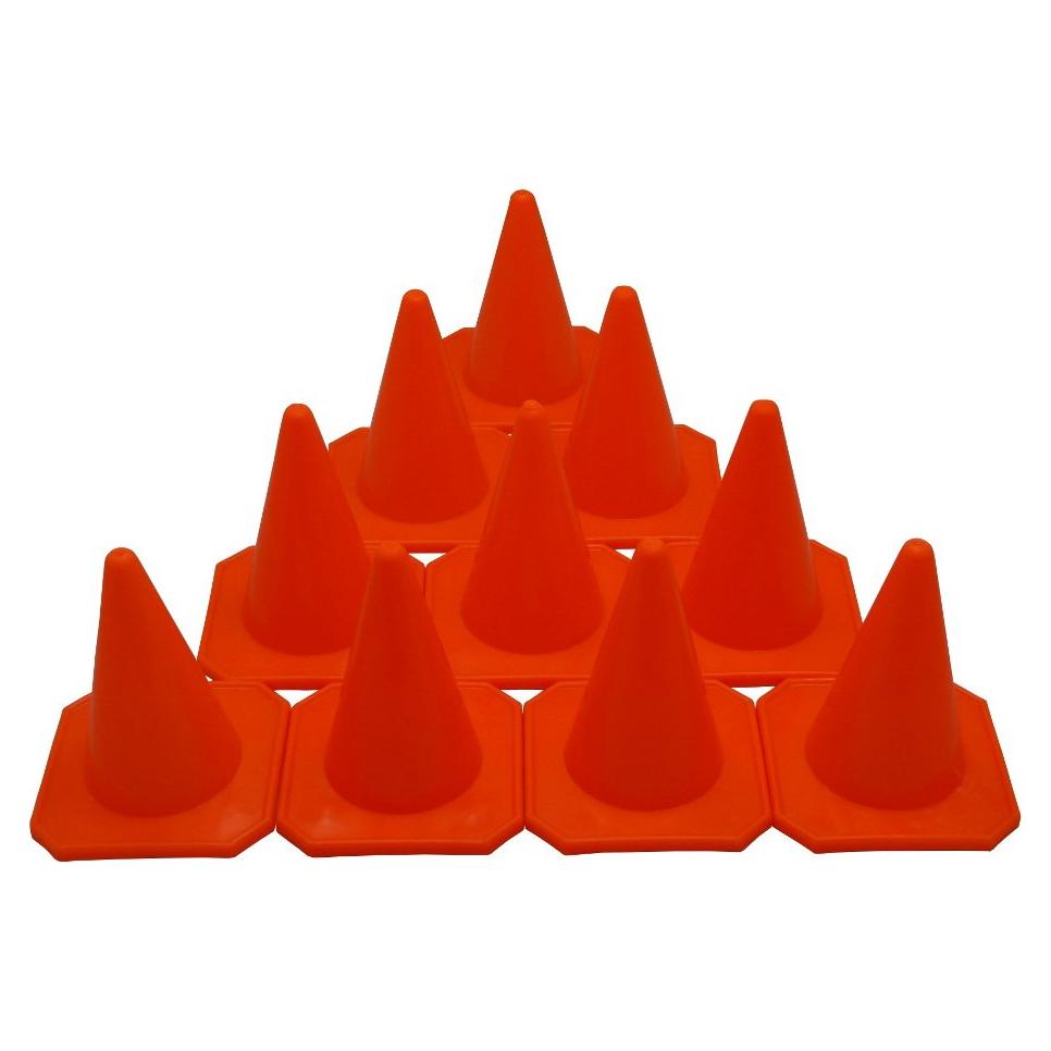 Conos de Tráfico Naranjas Bluedot Trading - Paquete de 10, 10.16 cm