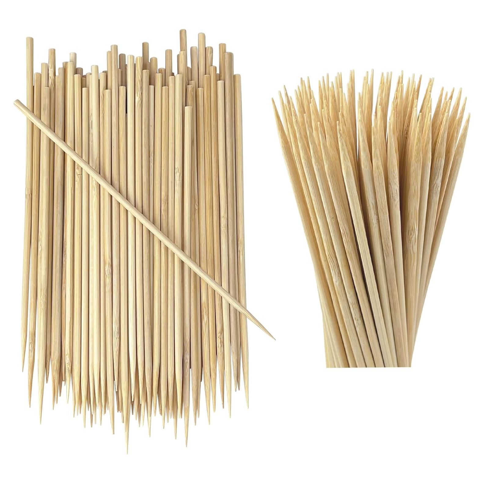 Palillos de Madera de Bambú 20 cm 100PCS CompoBambu