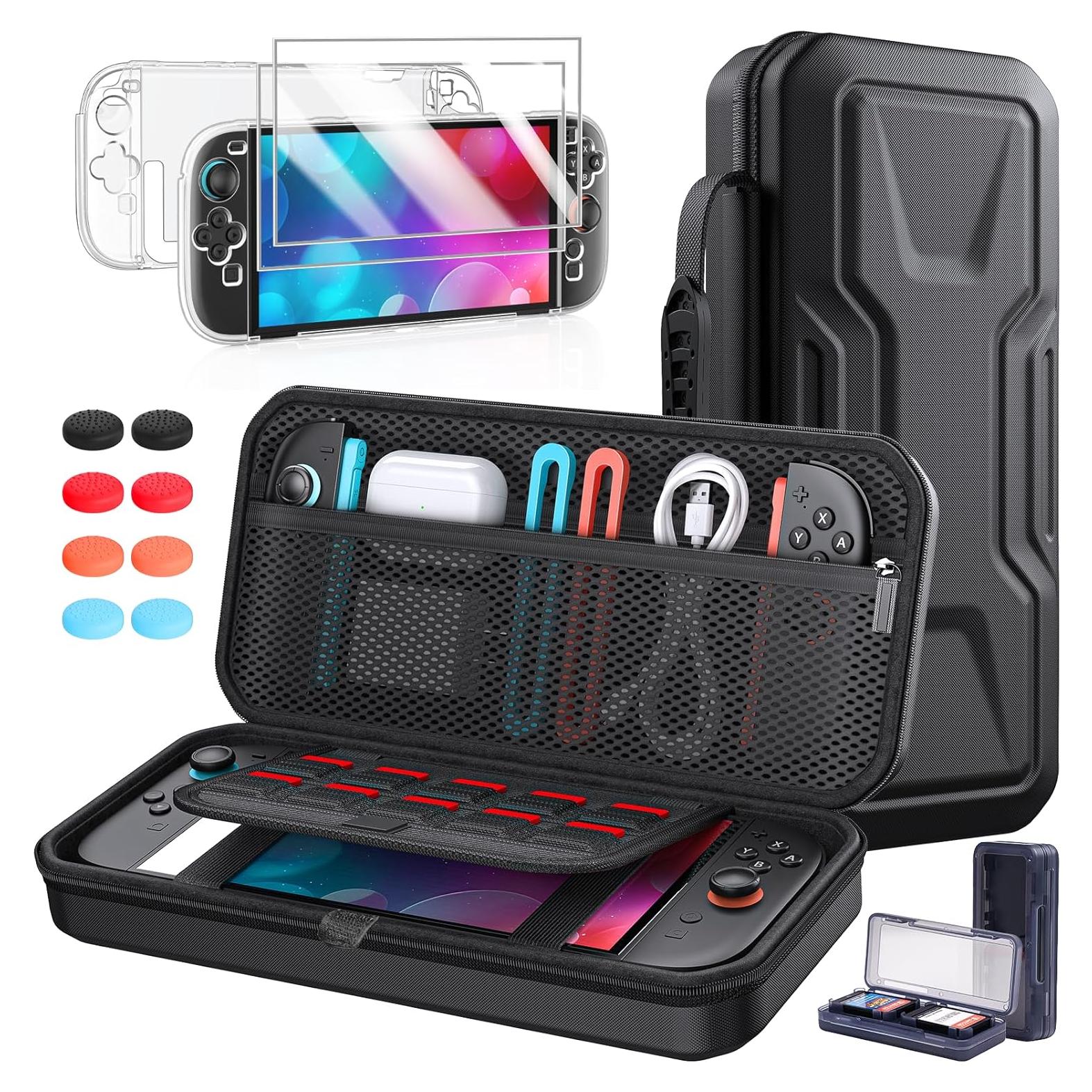 Paquete de Accesorios Nintendo Switch 2 - Funda, Protectores y Más