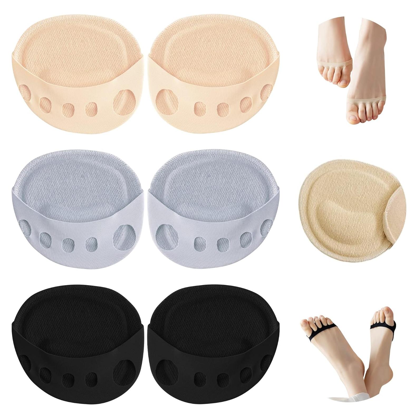 3 Pares de Almohadillas Metatarsales SooGree para Mujeres