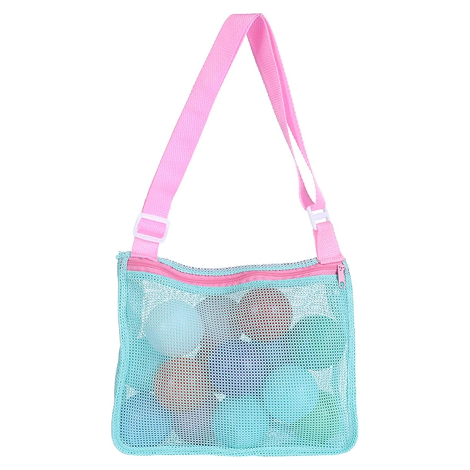 Bolsa de Playa de Malla UTTPLL Ajustable para Niños 24.9x20.1cm