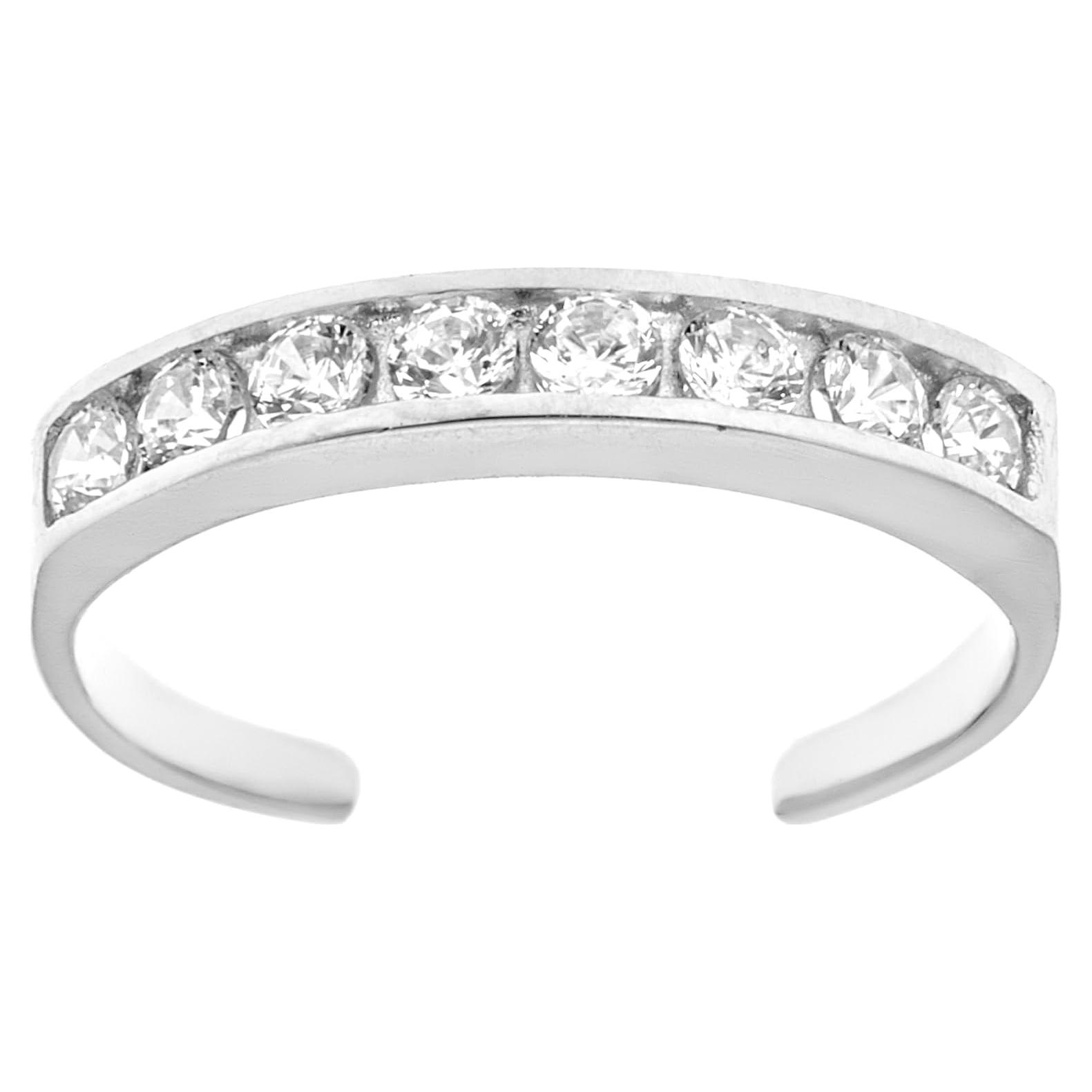 Anillo de Eternidad Oro 14k Ritastephens con Circonita