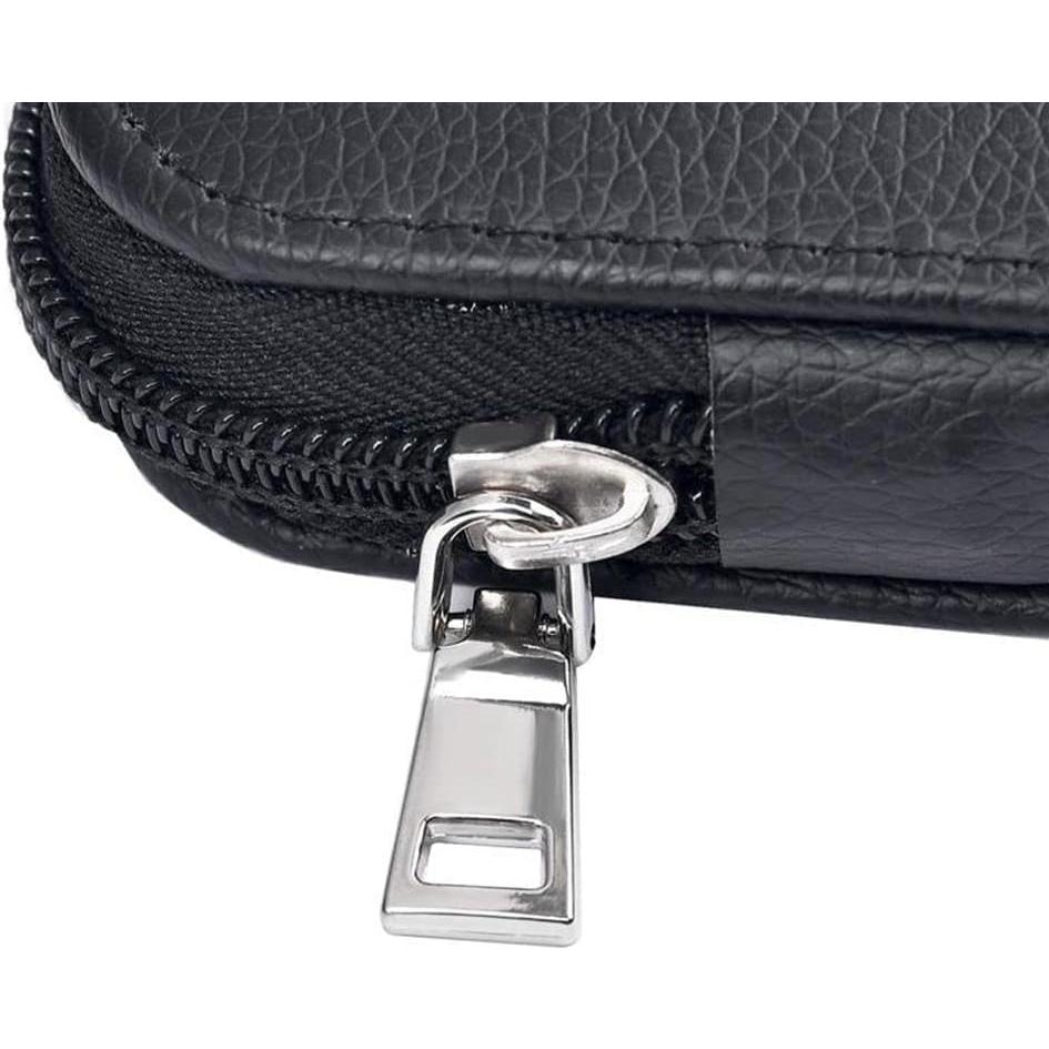 Tirador de Cremallera de Metal HODASHI - Reemplazo M Negro