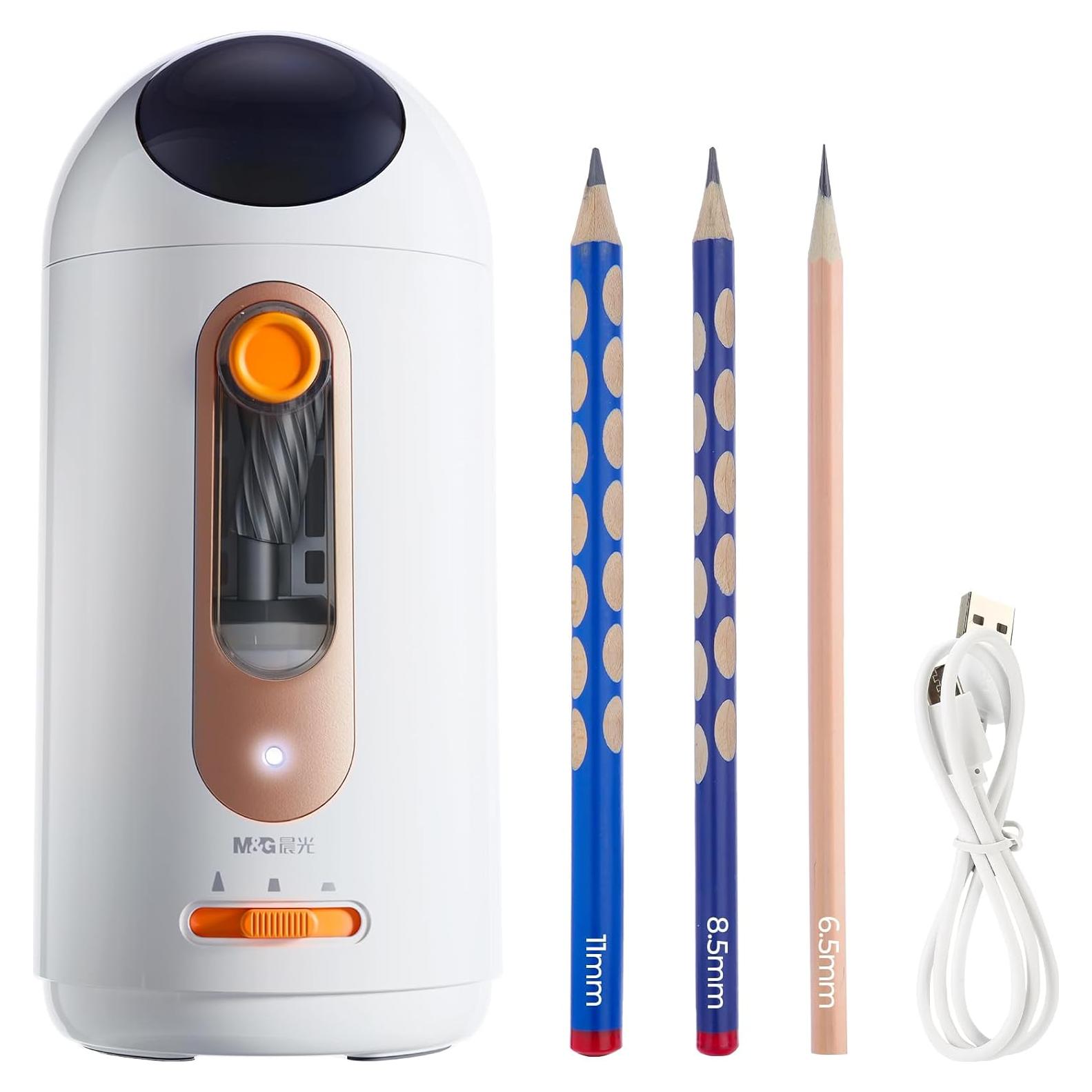 Sacapuntas Eléctrico M&G Astronauta Recargable 6.5-11mm