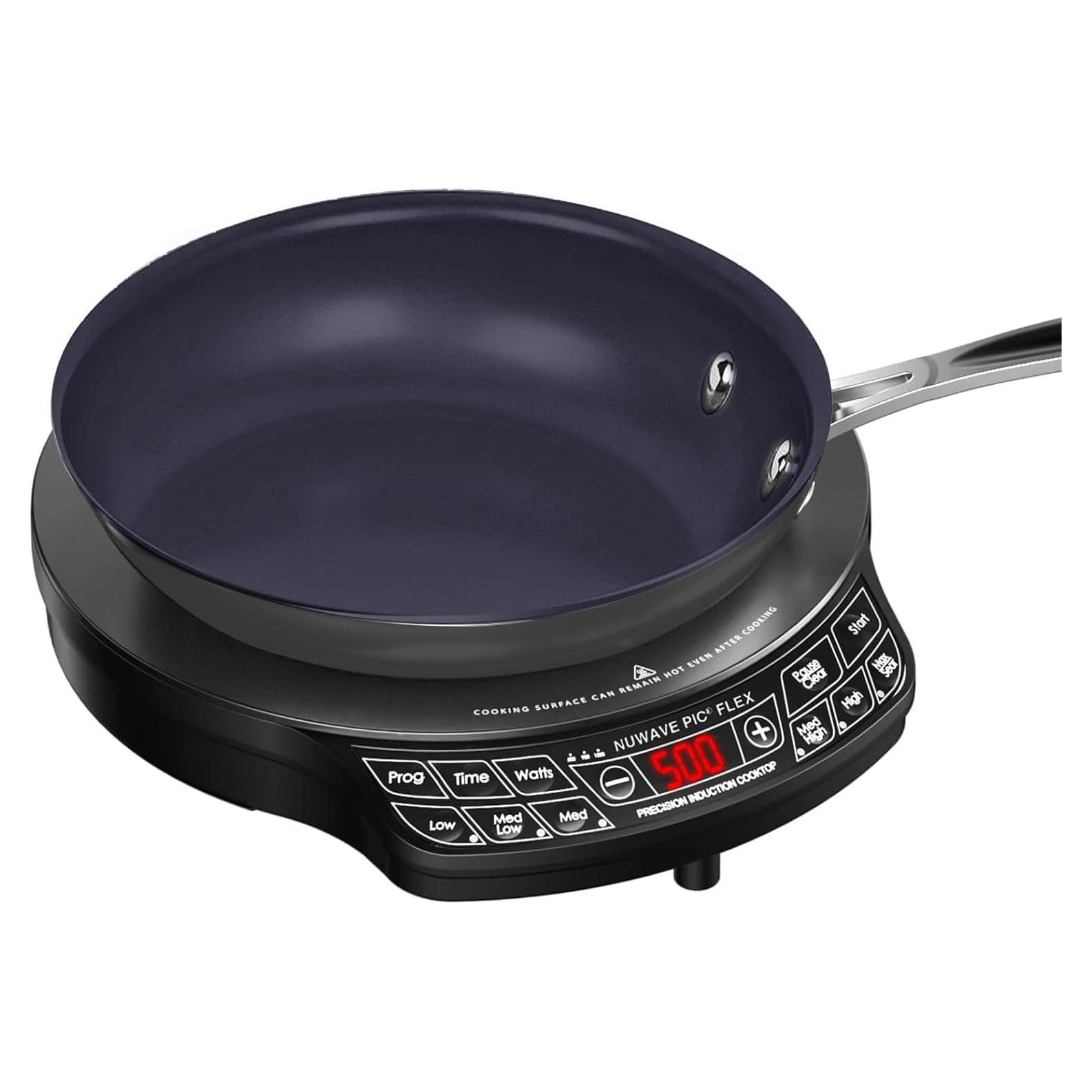 Cocina de Inducción Nuwave PIC Flex 1300W + Sartén 23cm