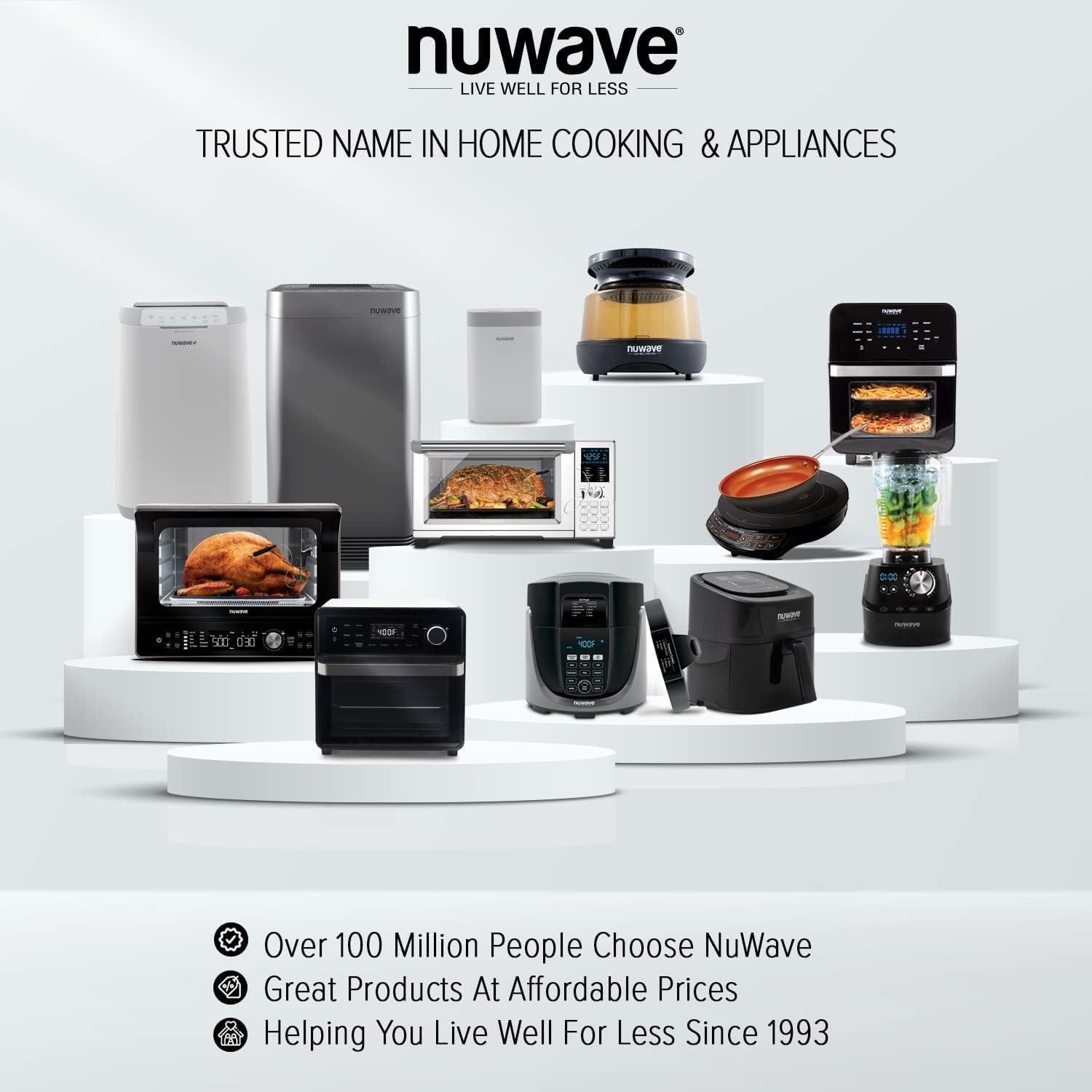 Cocina de Inducción Nuwave PIC Flex 1300W + Sartén 23cm