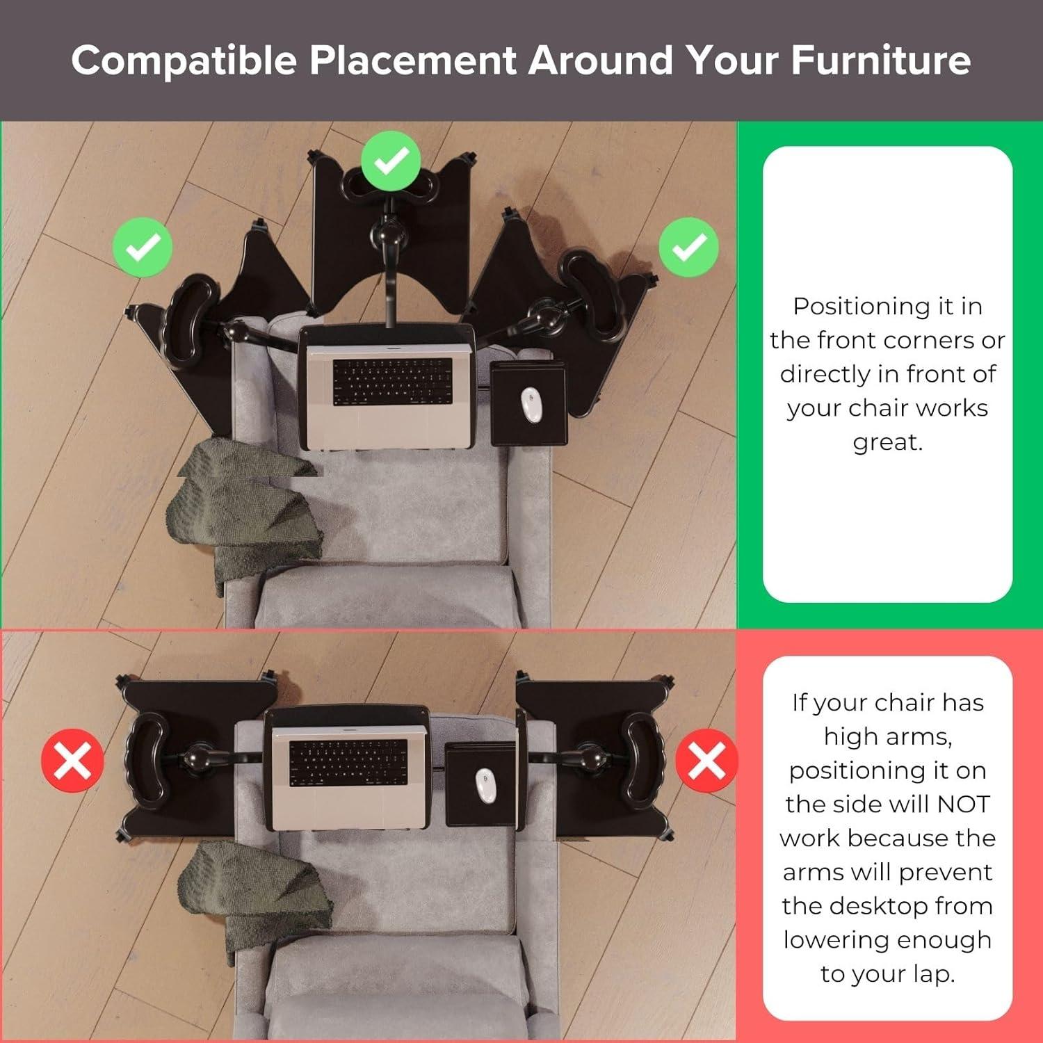 Soporte Ajustable para Laptop LEVO G2 Deluxe - Mesa Ergonómica
