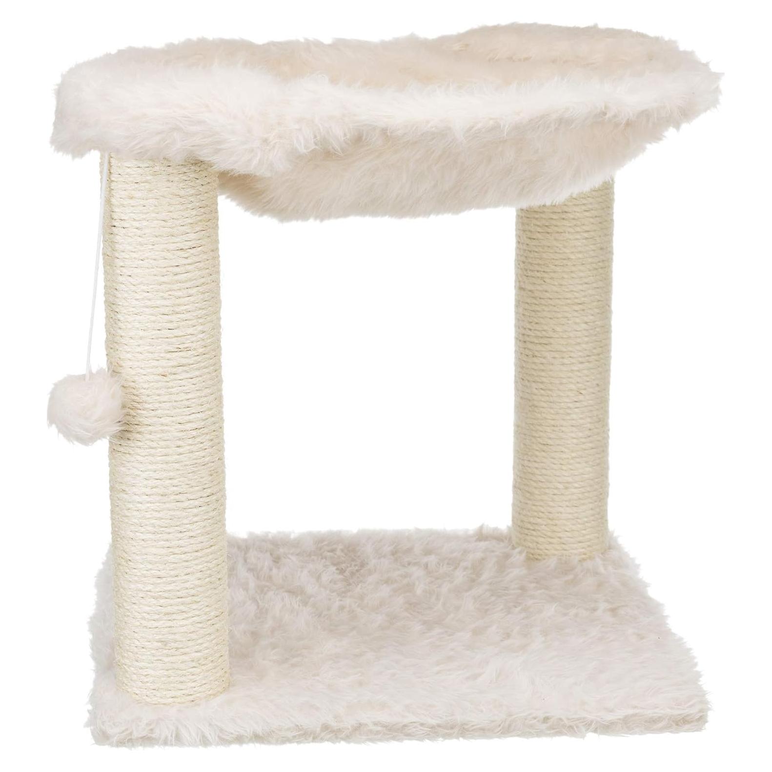 Rascador para Gatos TRIXIE Baza XXL con Hamaca 45.72 cm Crema