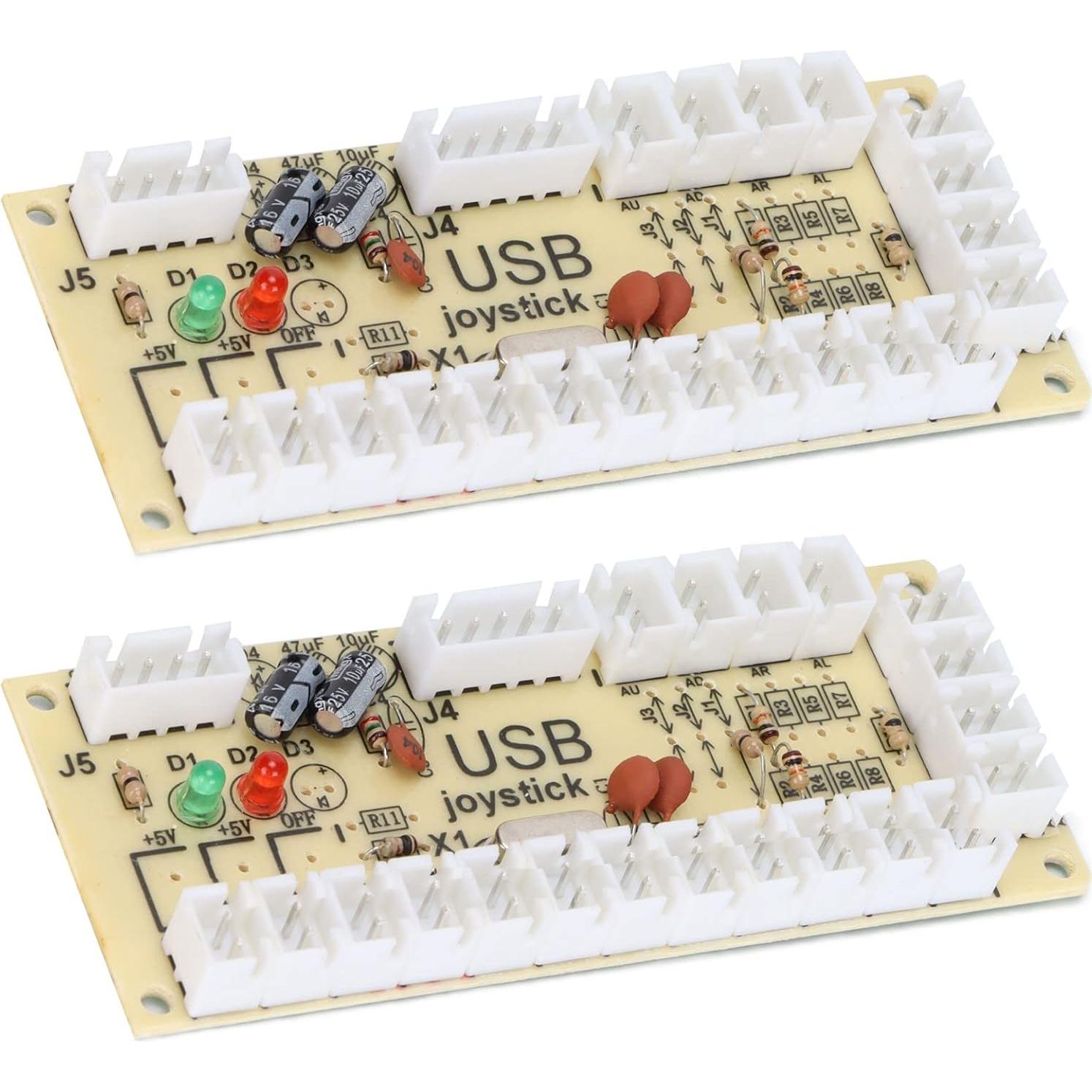 Controlador de Juego Codificador USB ASHATA QM070913 Doble