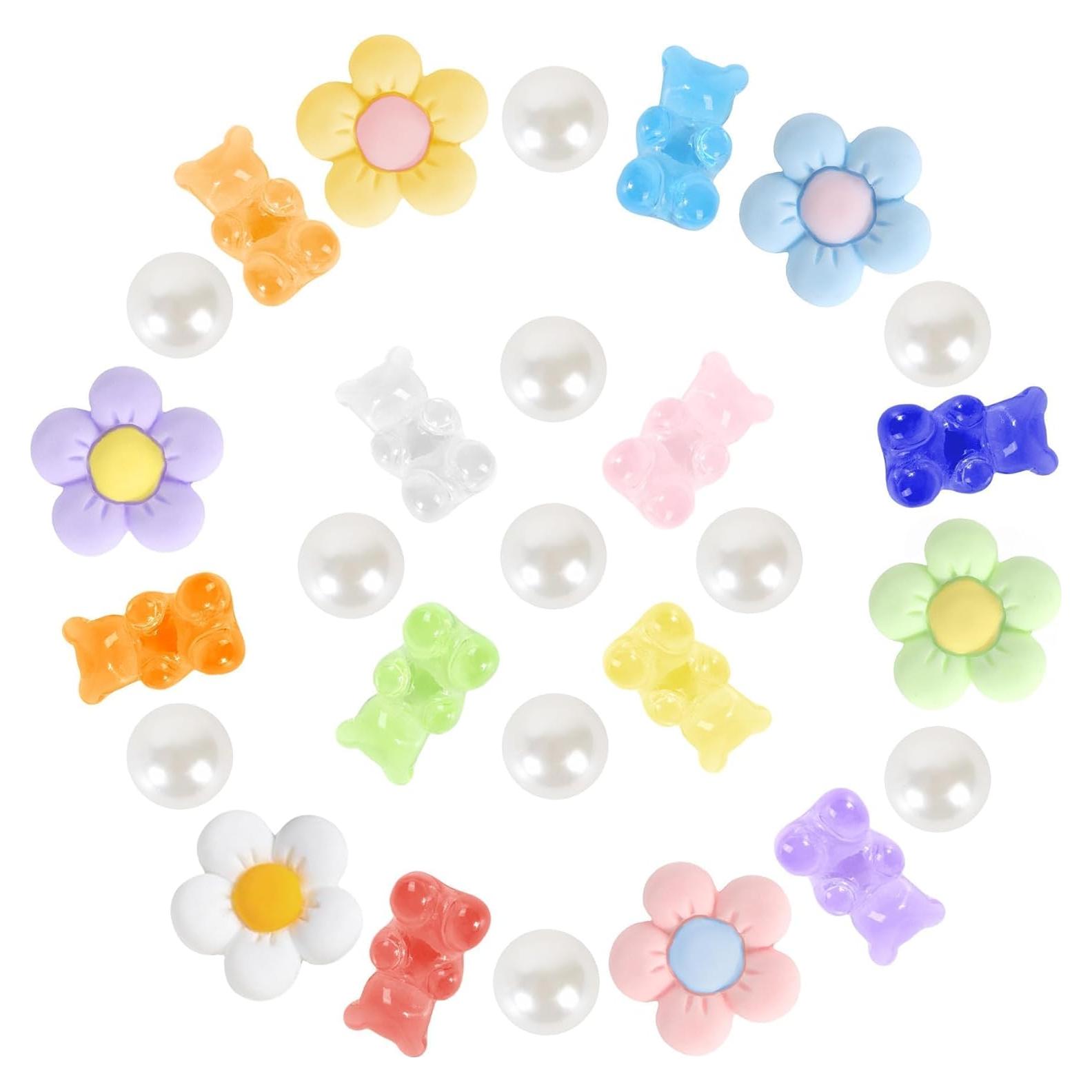 Encantos para Zapatos de Mujer WharFlag - 27 Piezas Coloridas