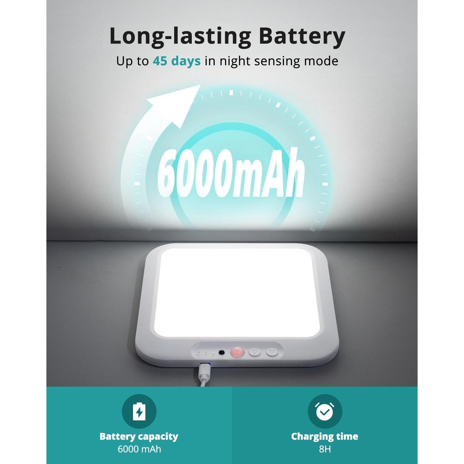 Luz de Techo Recargable Wowatt WL0301121 con Sensor Movimiento