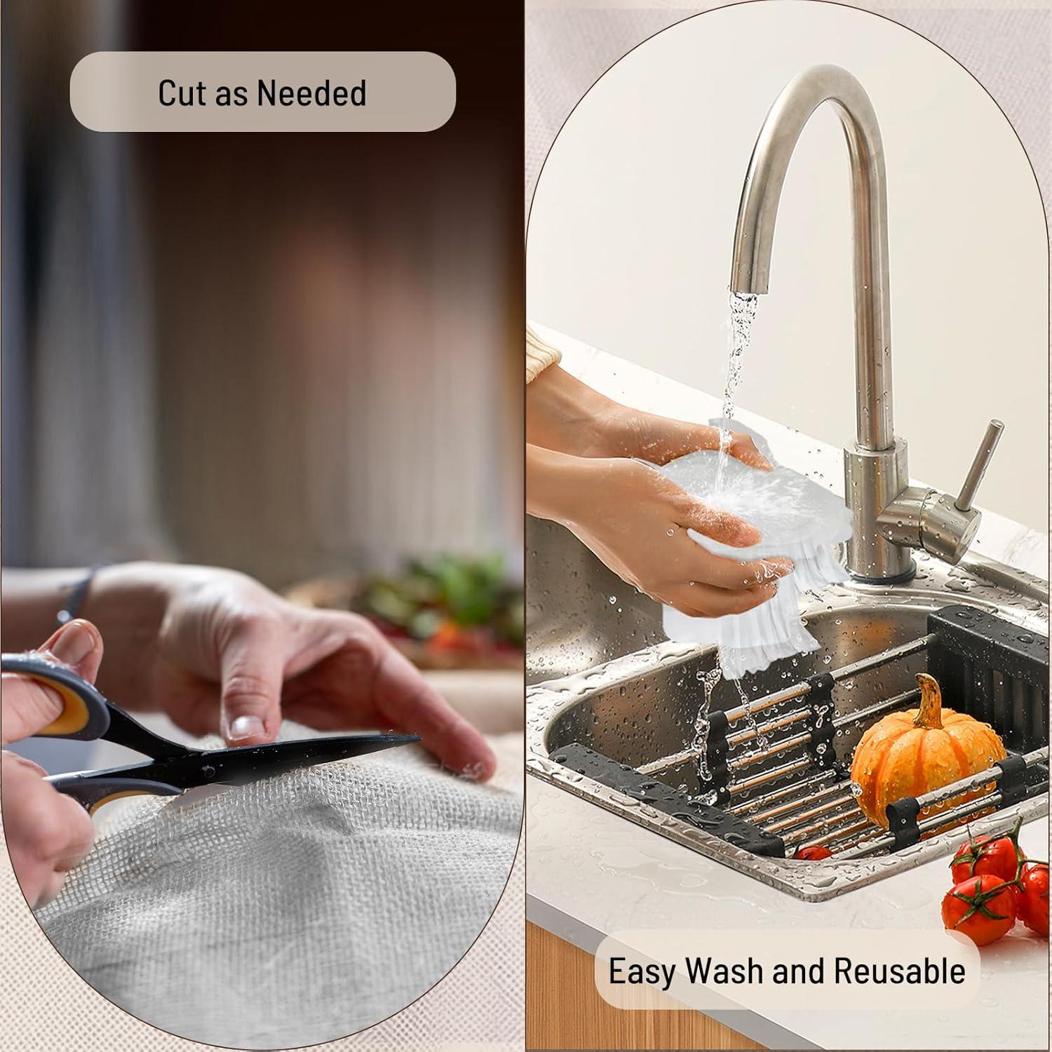 Rollo de Tela de Queso 100% Algodón FACULX 70 Yardas Grado 10