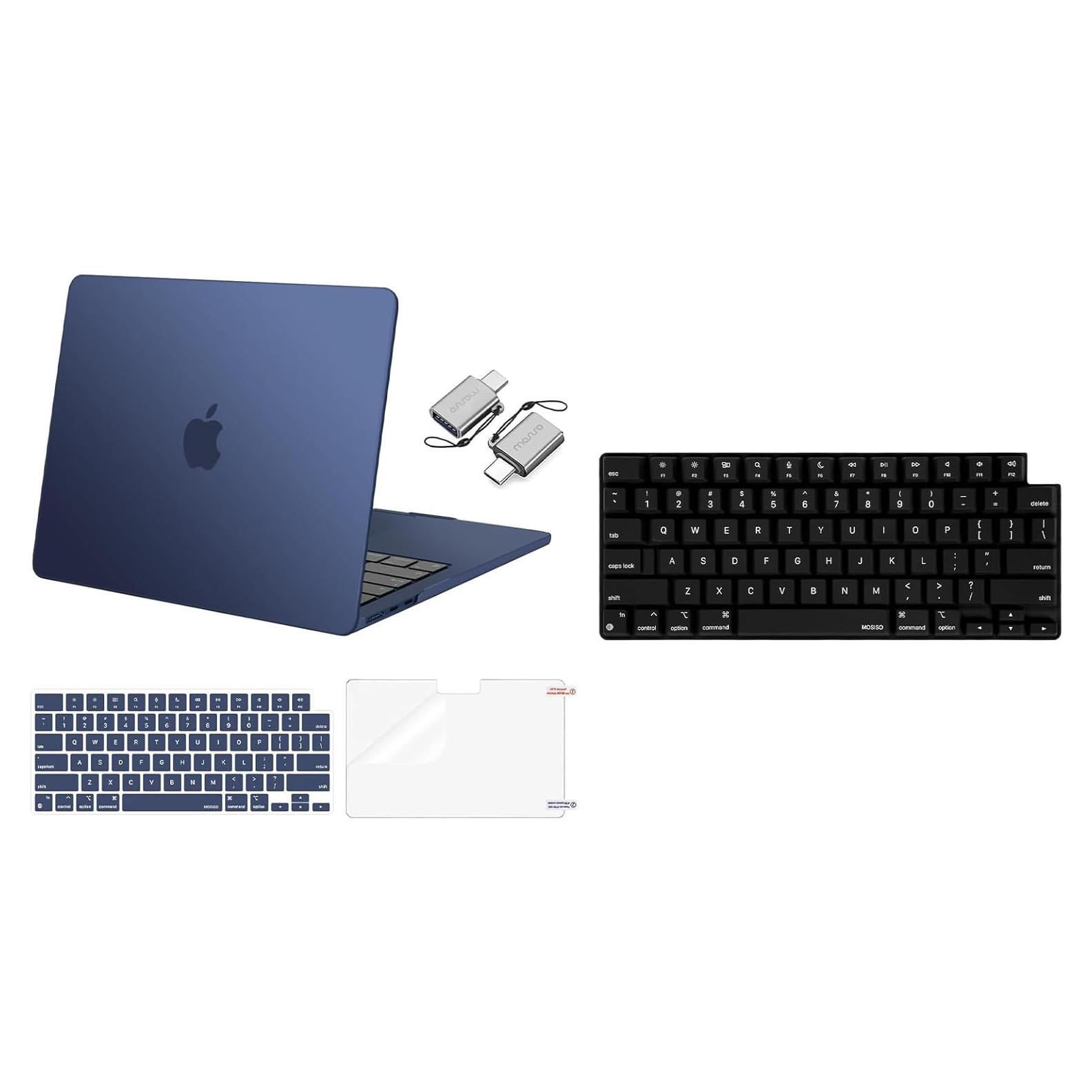 Funda Dura MOSISO para MacBook Air 13" M4 M3 M2 2022-2025