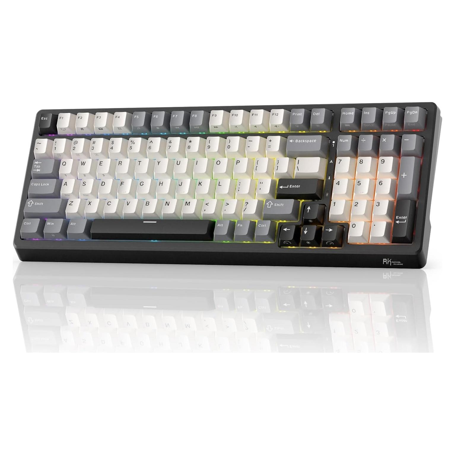 Teclado Mecánico Inalámbrico RK Royal Kludge F99 95% RGB
