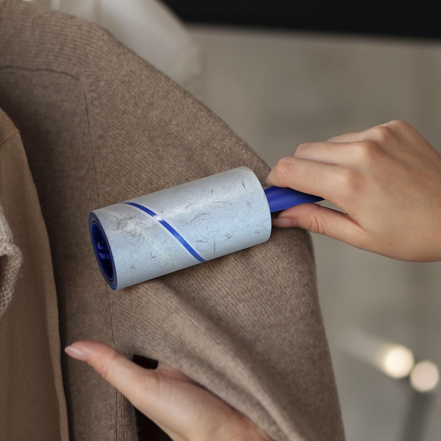 Rodillo Quitapelusas New England Stories 1200 Hojas 6 Mangos