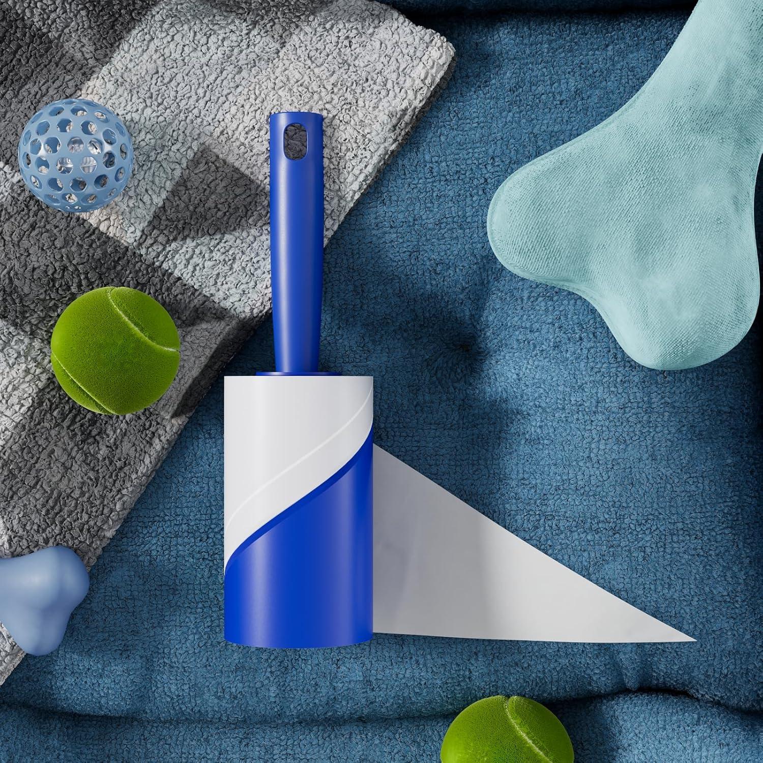 Rodillo Quitapelusas New England Stories 1200 Hojas 6 Mangos