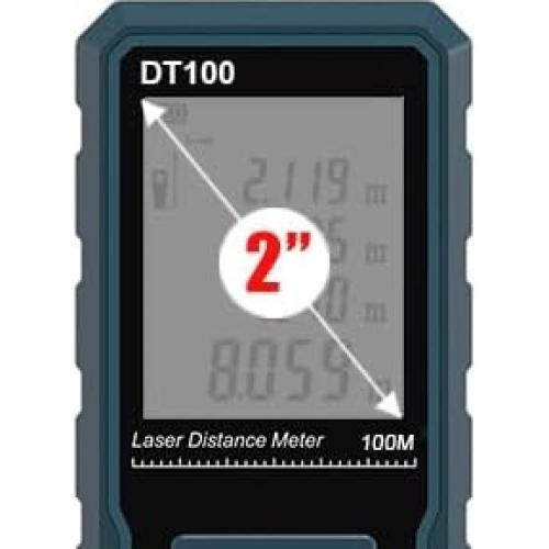 Medidor Láser ACPOTEL DT50 50m Pantalla LCD IP54